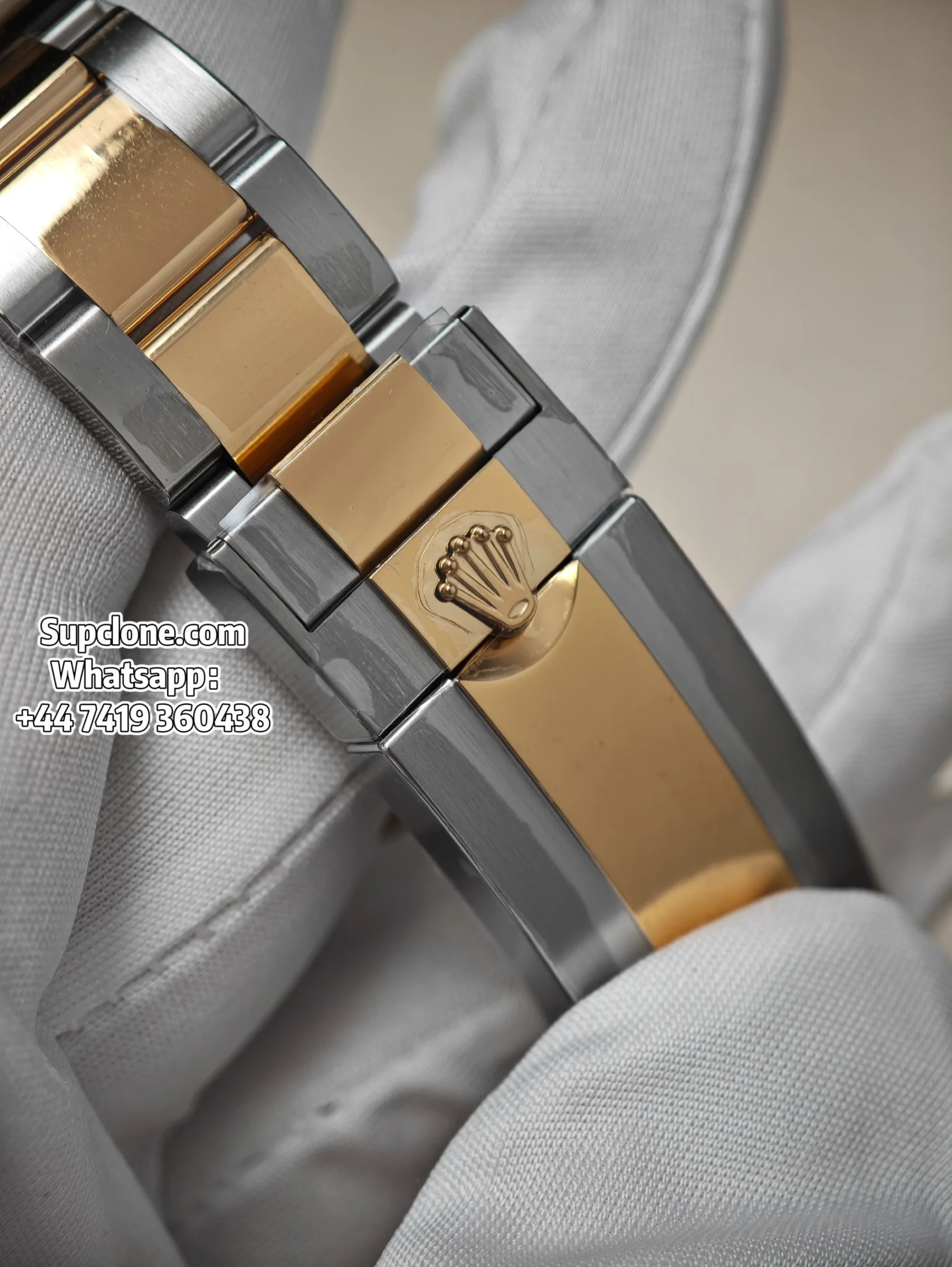 Rolex Super Clone Watches Submariner Bluesy M126613LB Two-Tone Gold Blue Dial (4) Rolex Super Clone Watches Submariner Bluesy M126613LB Two-Tone Gold Blue Dial 3235 Movement