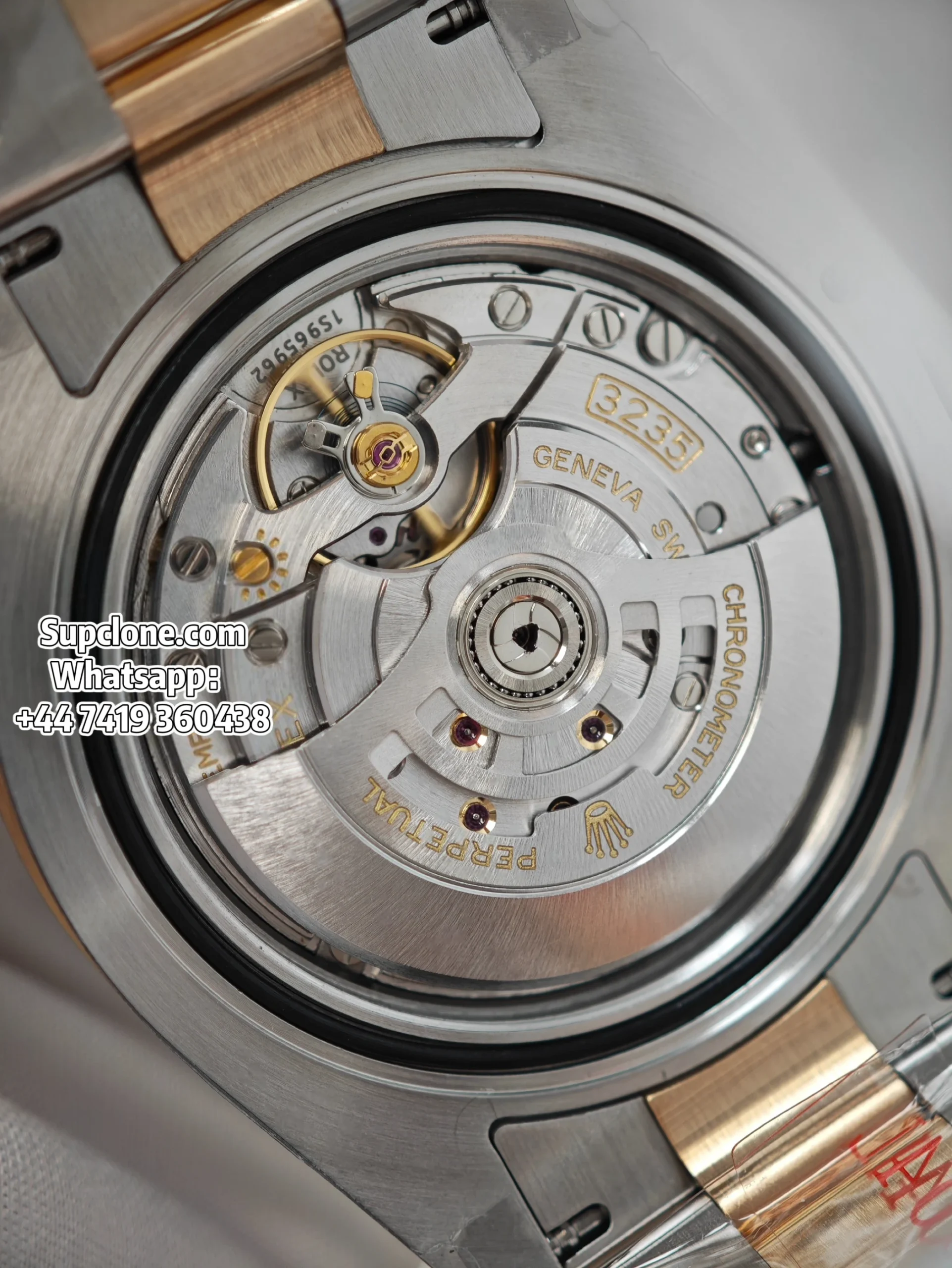 Rolex Super Clone Watches Submariner Bluesy M126613LB Two-Tone Gold Blue Dial (9) Rolex Super Clone Watches Submariner Bluesy M126613LB Two-Tone Gold Blue Dial 3235 Movement