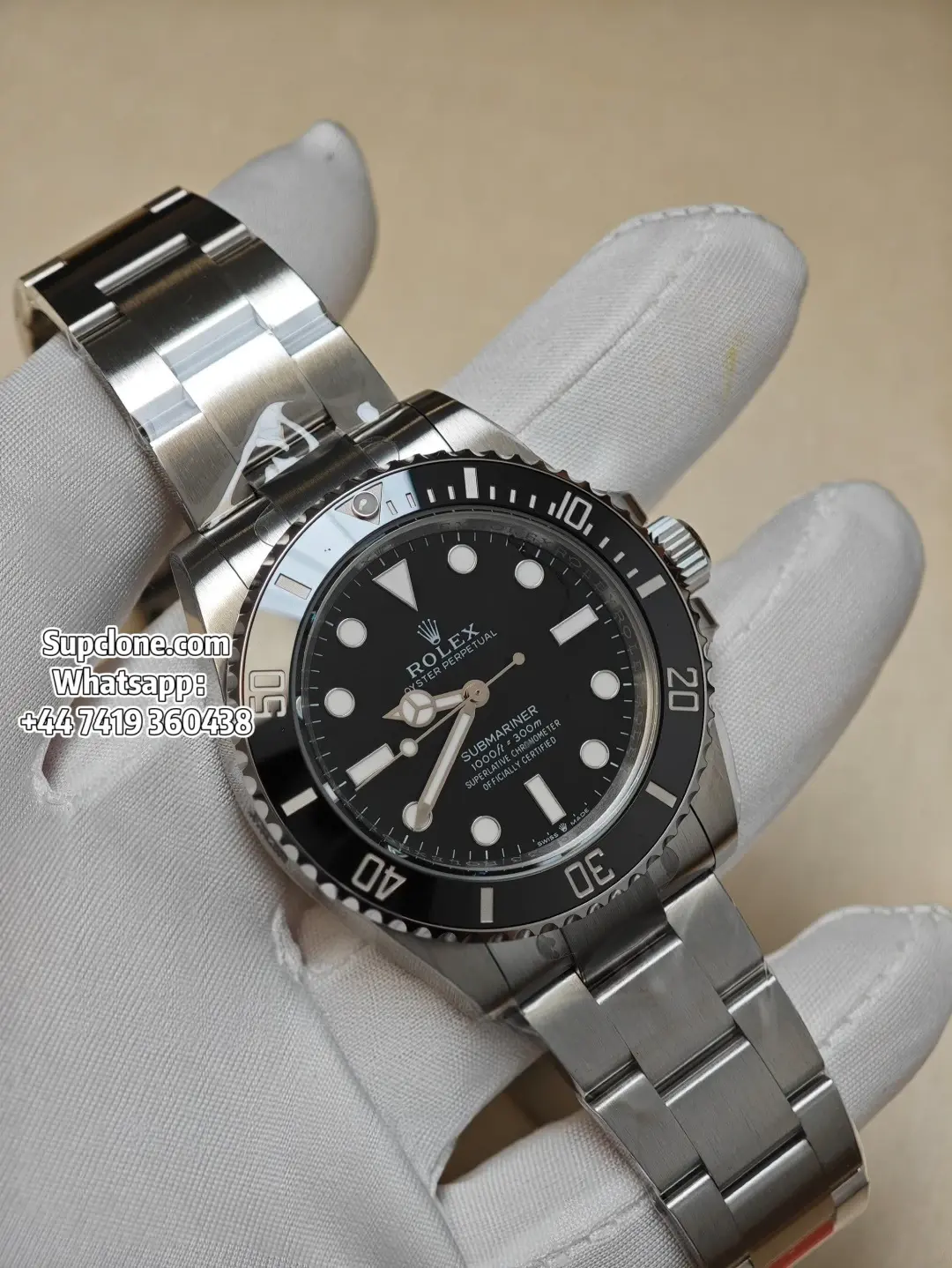 Rolex Super Clone Watches Submariner No Date 124060 41mm Black Dial 3230 Movement
