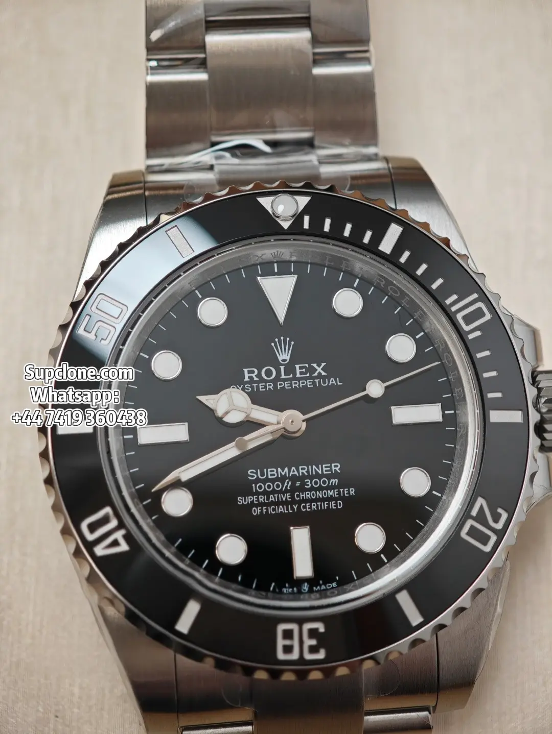 Rolex Super Clone Watches Submariner No Date 124060 41mm Black Dial 3230 Movement