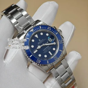 Rolex Super Clone Watches Submariner Smurf 116619LB (1) Rolex Super Clone Watches Submariner Smurf 116619LB 3135 Movement