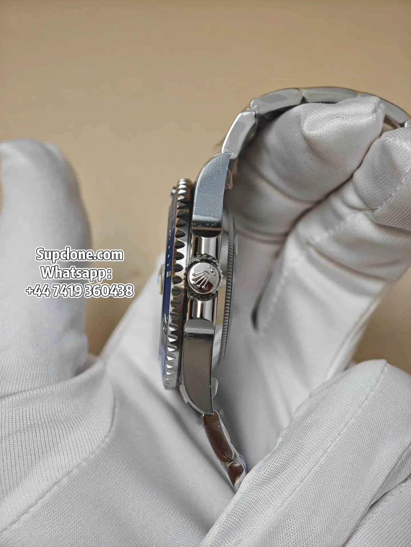 Rolex Super Clone Watches Submariner Smurf 116619LB 3135 Movement