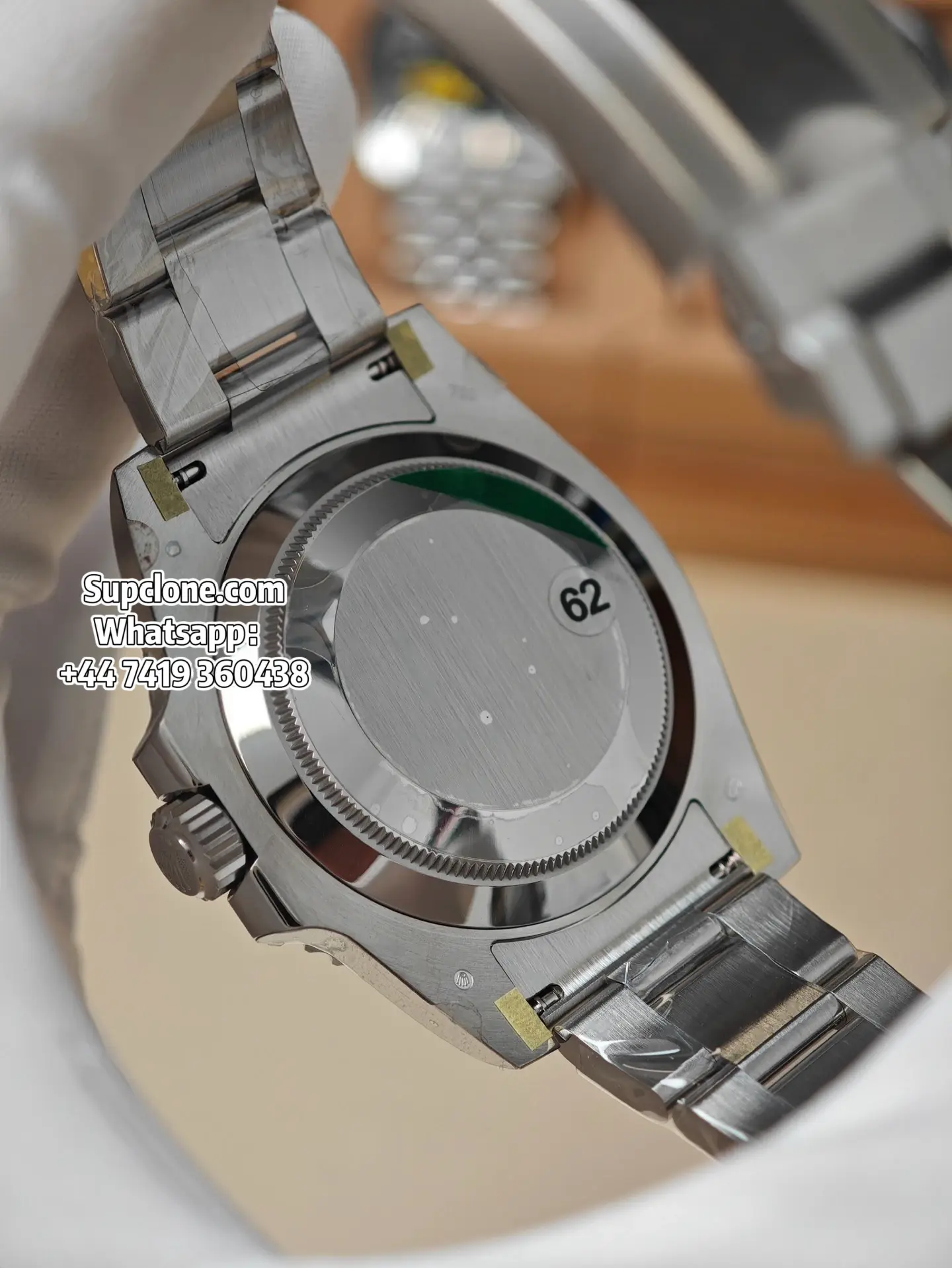 Rolex Super Clone Watches Submariner Smurf 116619LB 3135 Movement