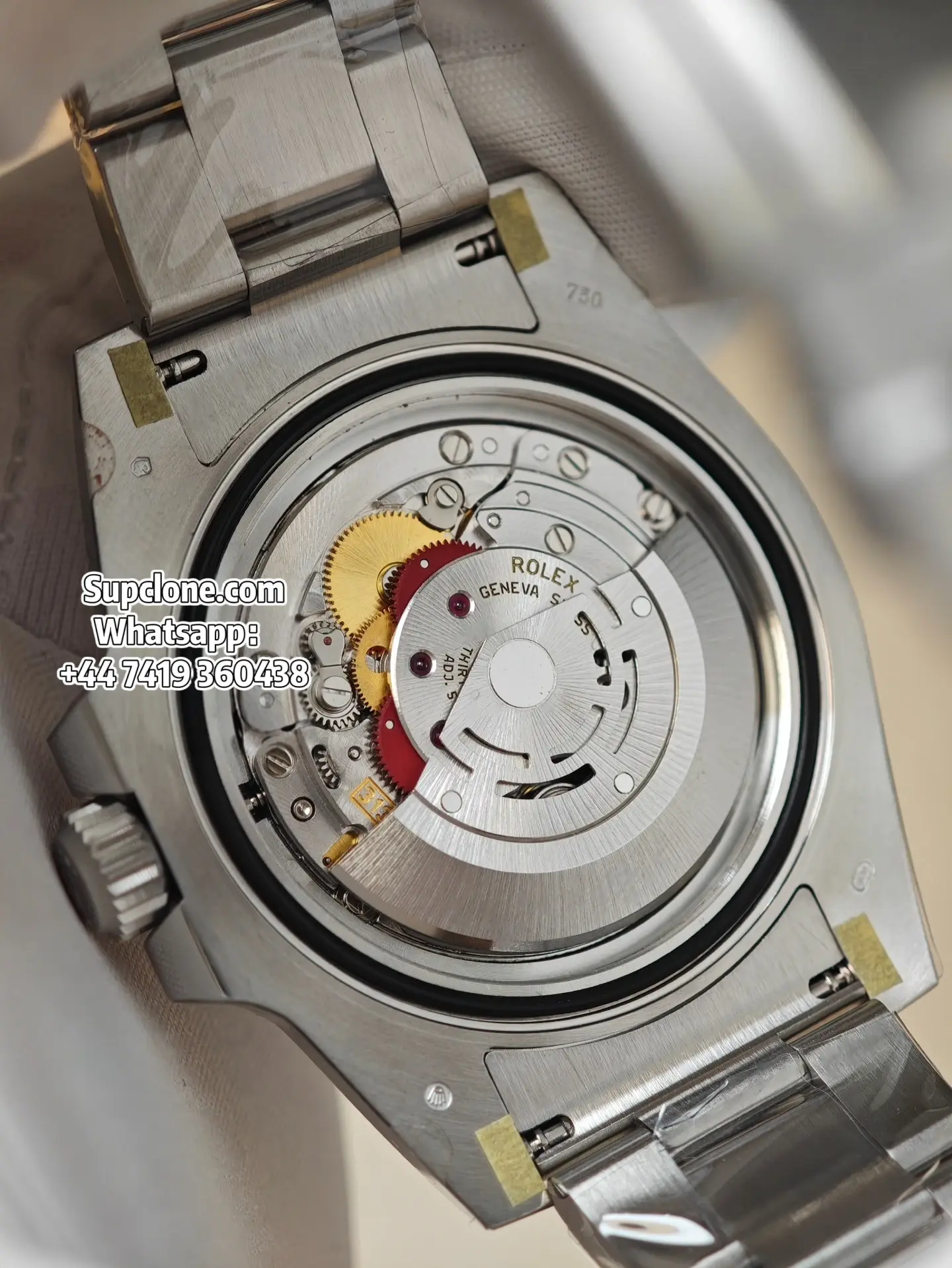 Rolex Super Clone Watches Submariner Smurf 116619LB 3135 Movement