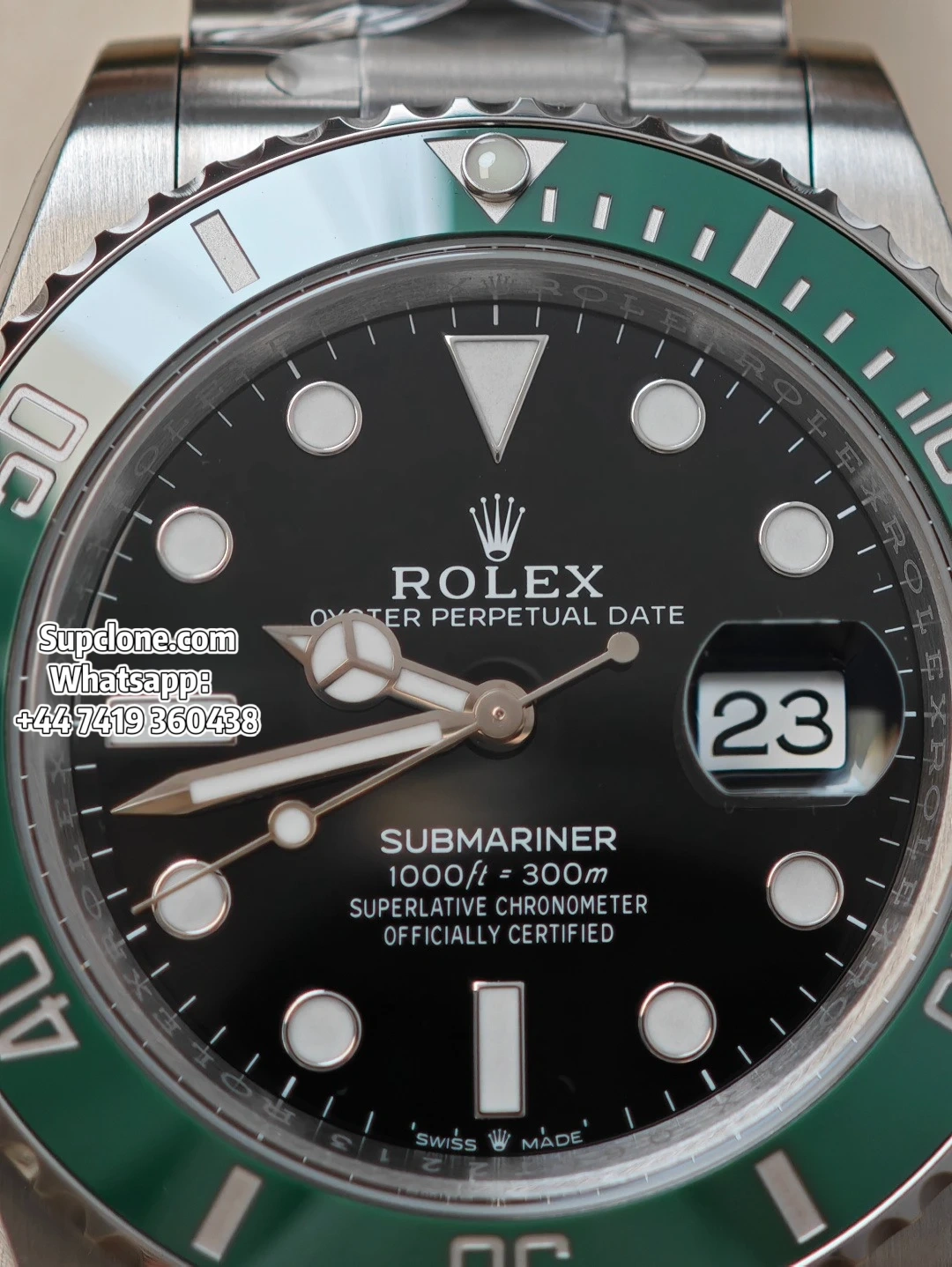 Rolex Super Clone Watches Submariner Starbucks 126610LV 3235 Movement