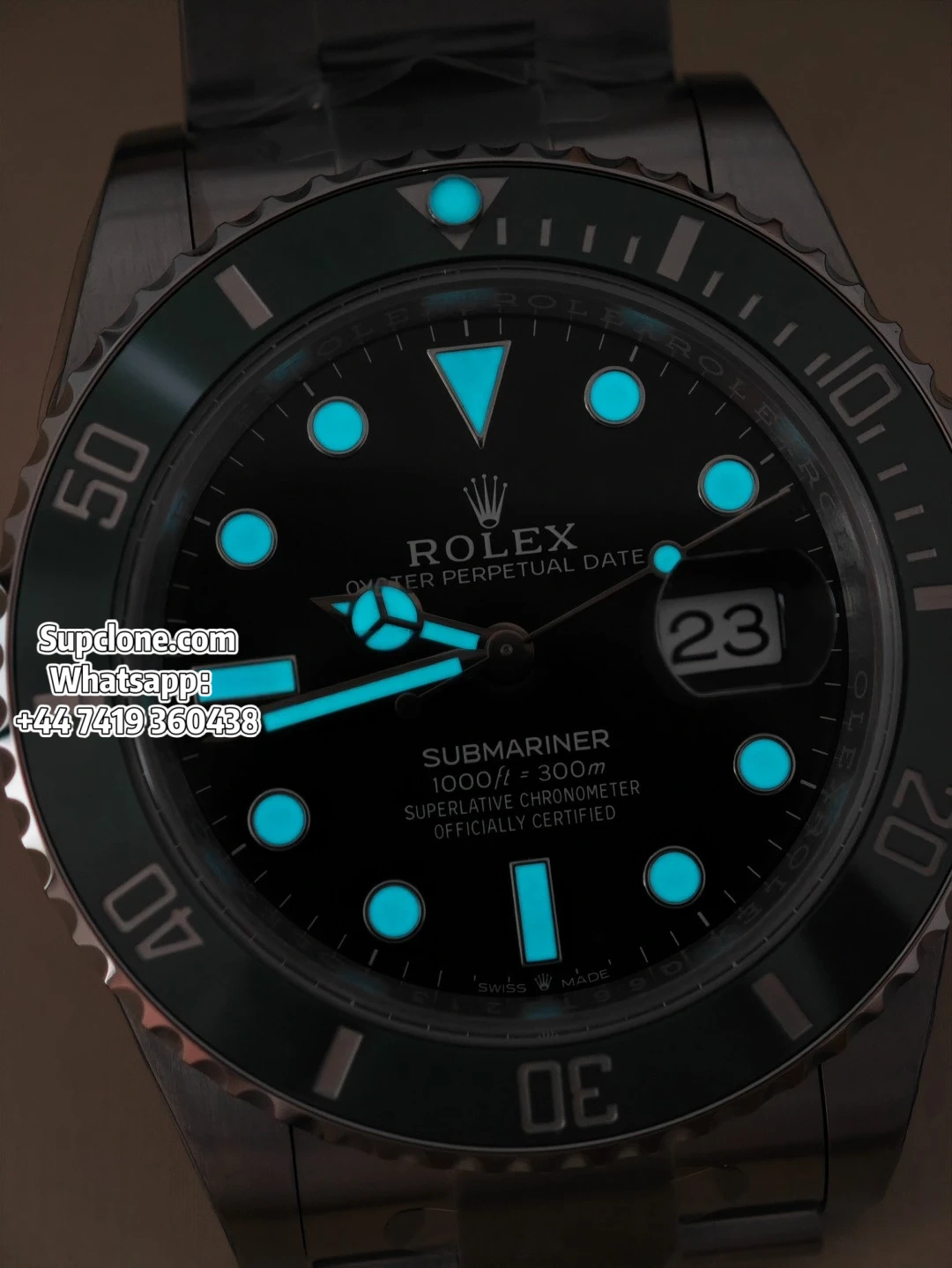 Rolex Super Clone Watches Submariner Starbucks 126610LV 3235 Movement