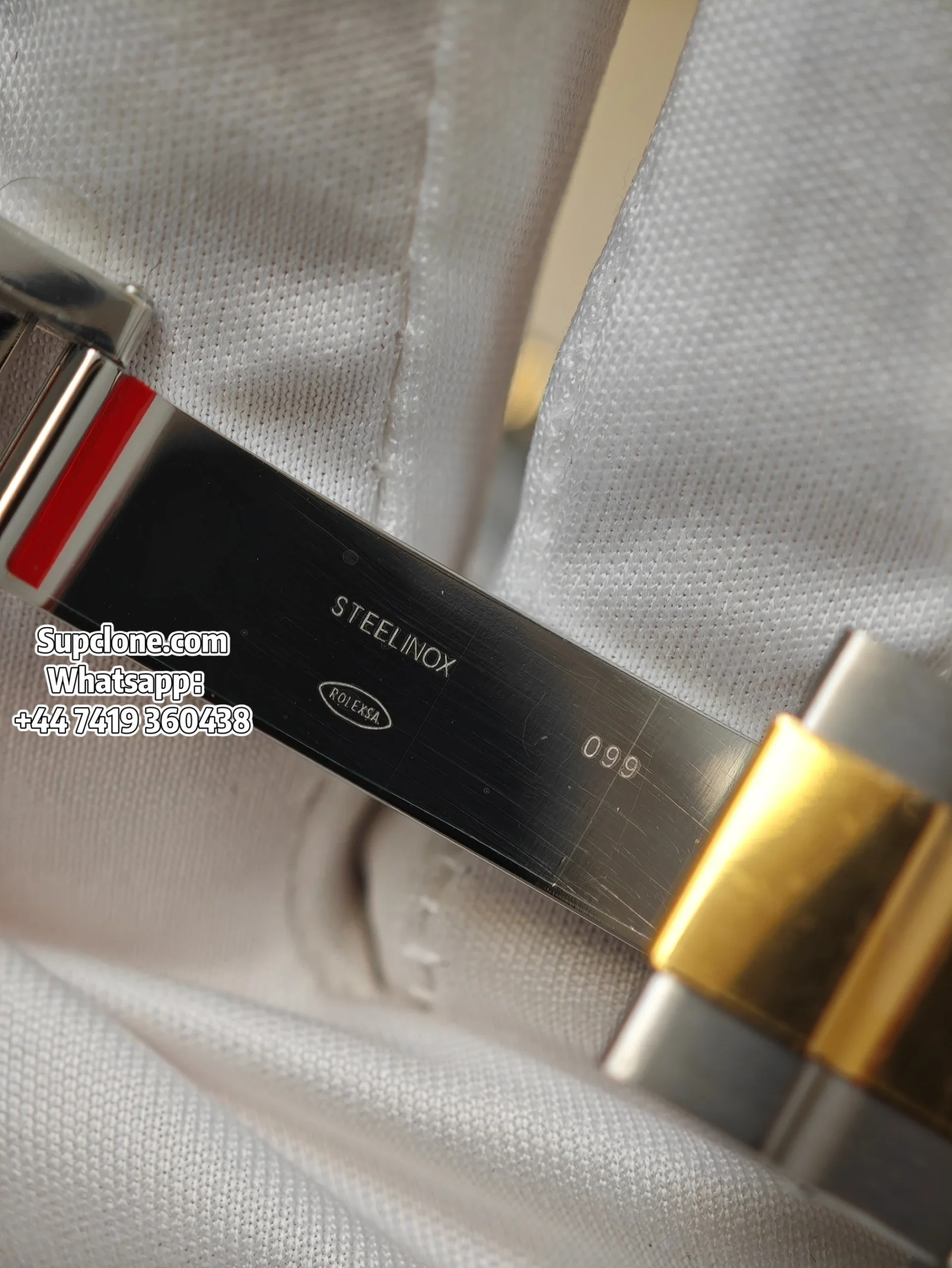 Rolex Super Clone Watches Submariner Two-Tone Gold Black M126613LN 3235 Movement