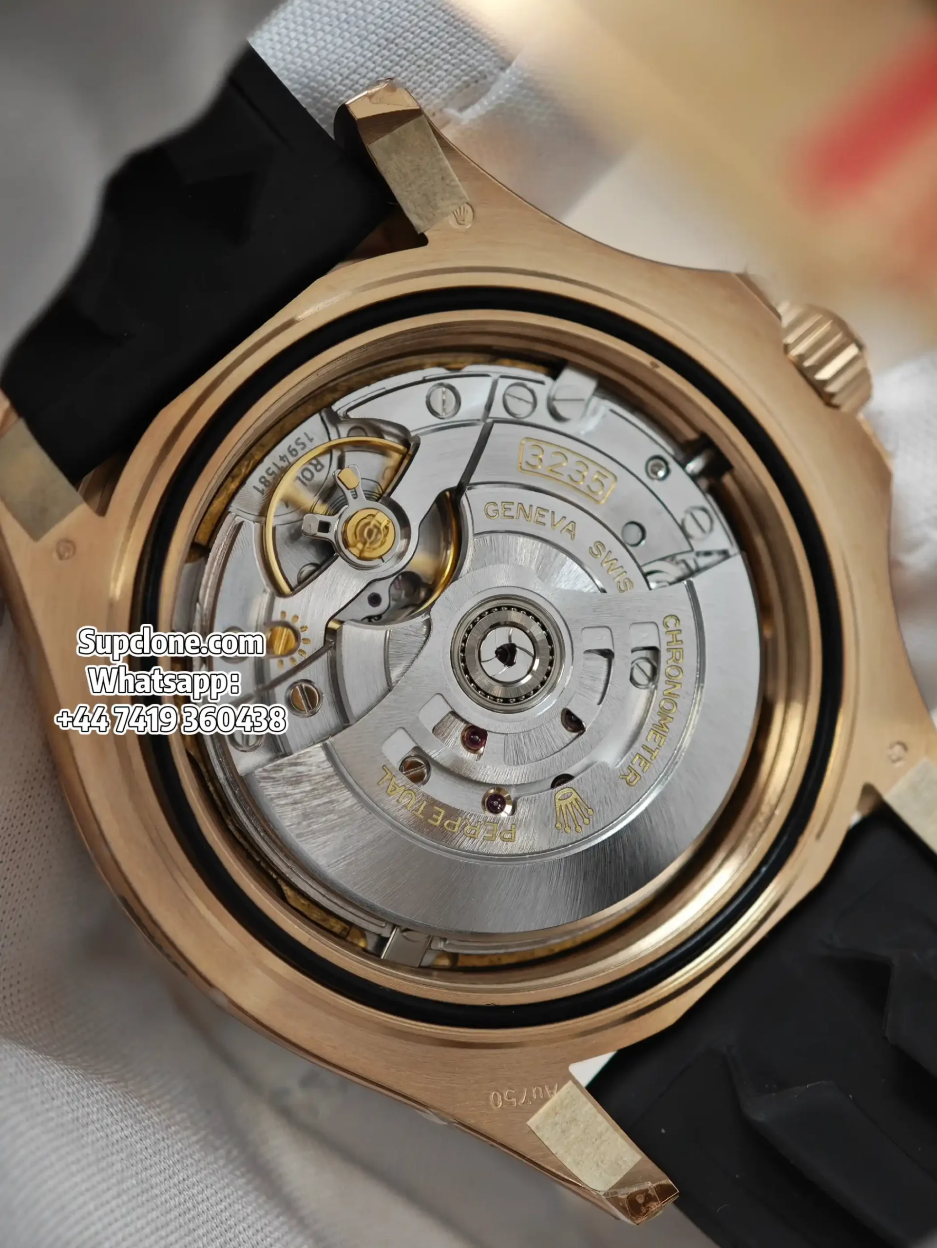 Rolex Super Clone Watches Yacht Master 18k Gold 226658 3235 Movement (10) Rolex Super Clone Watches Yacht Master 18k Gold 226658 3235 Movement