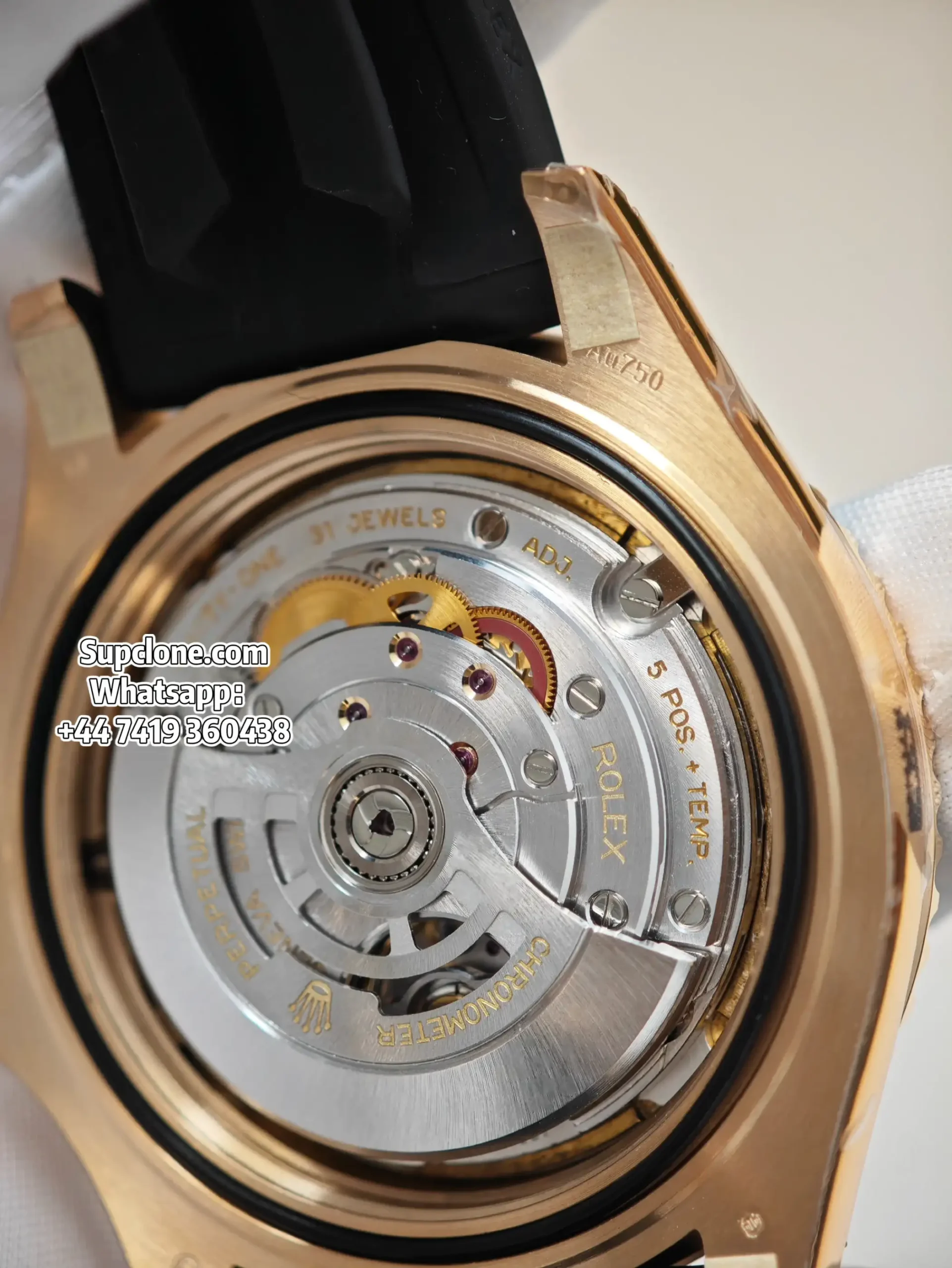 Rolex Super Clone Watches Yacht Master 18k Gold 226658 3235 Movement (13) Rolex Super Clone Watches Yacht Master 18k Gold 226658 3235 Movement