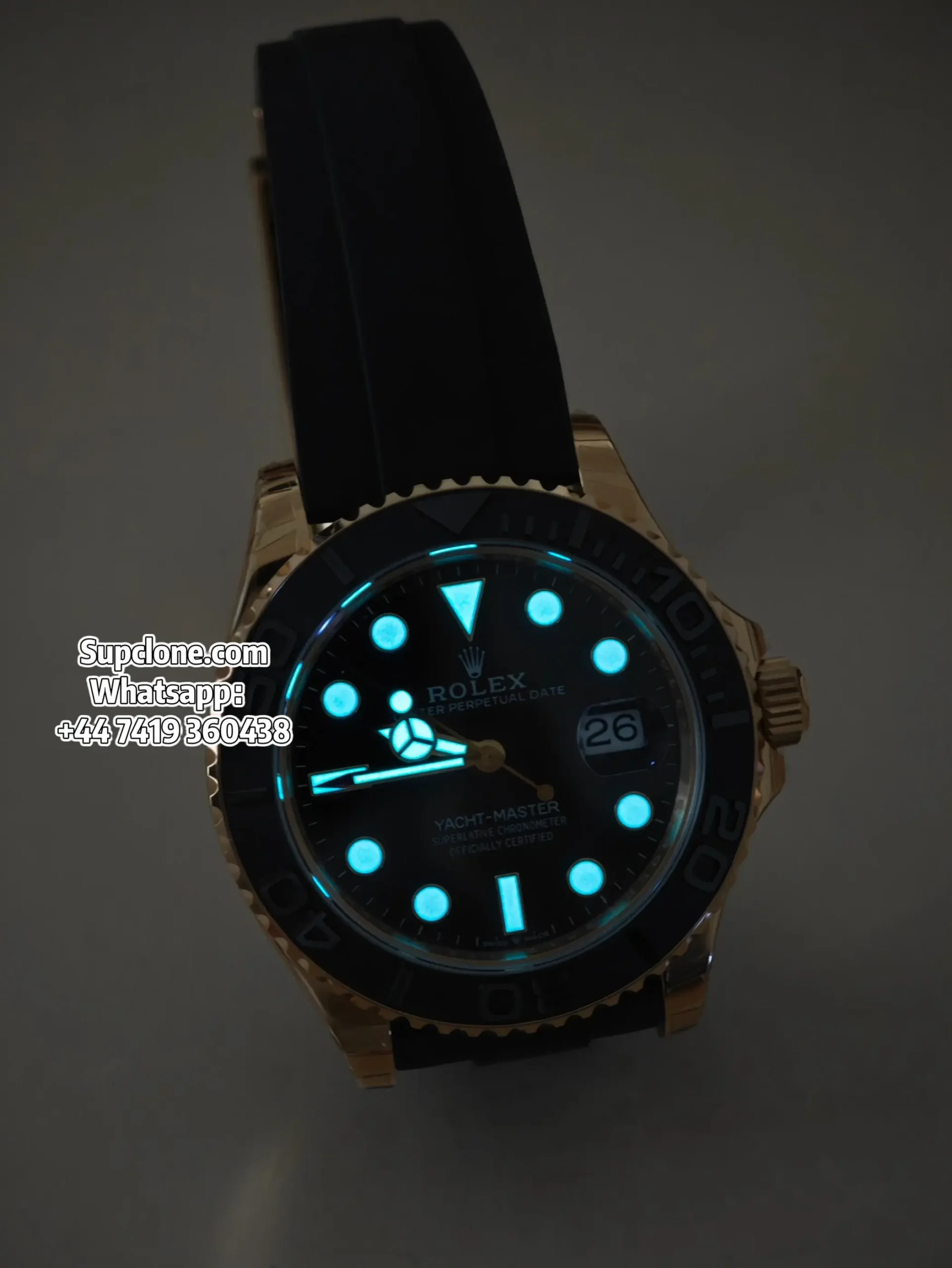 Rolex Super Clone Watches Yacht Master 18k Gold 226658 3235 Movement (21) Rolex Super Clone Watches Yacht Master 18k Gold 226658 3235 Movement