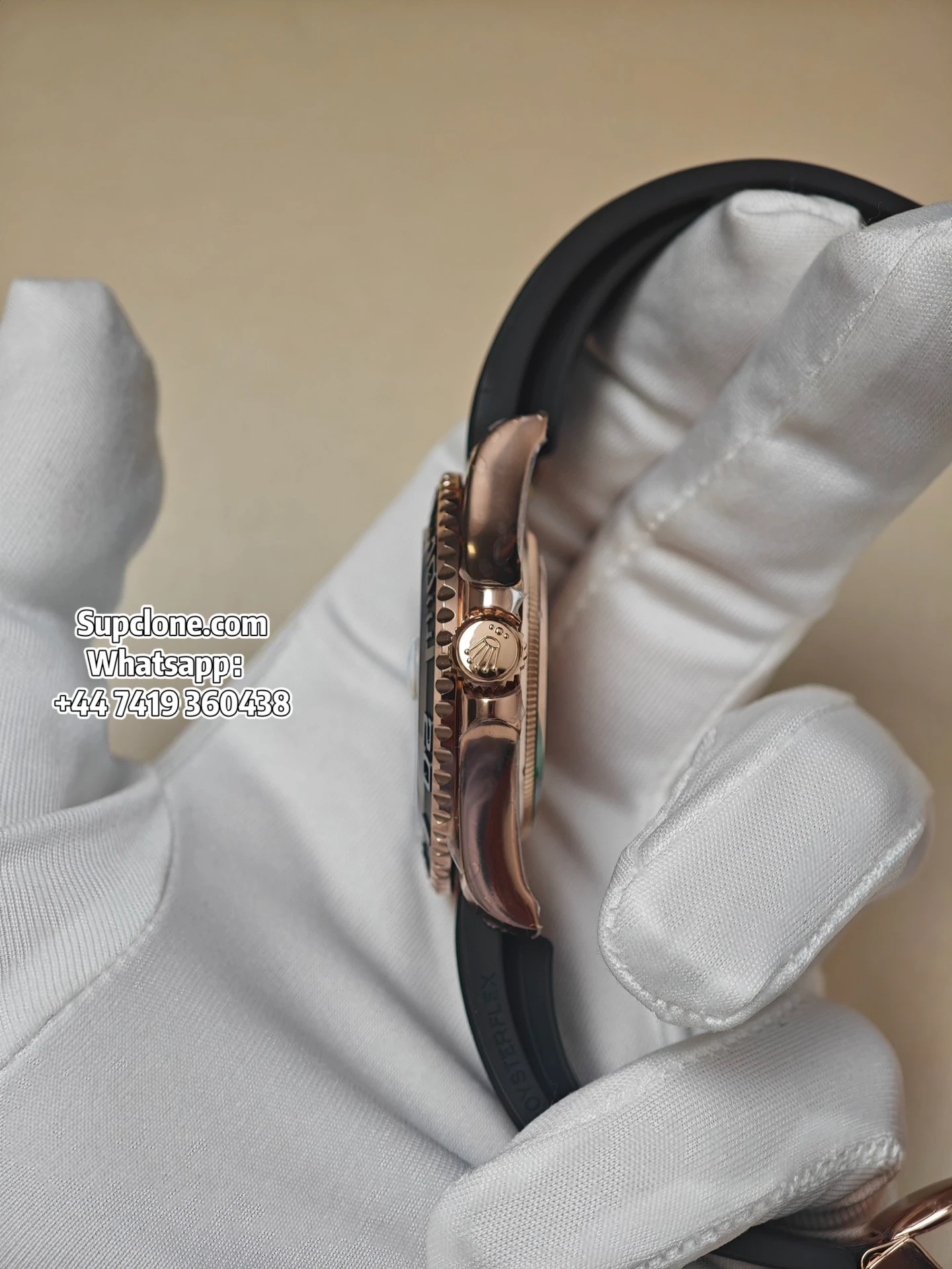 Rolex Super Clone Watches Yacht Master 18k Rose Gold m126655-0002 3235 Movement