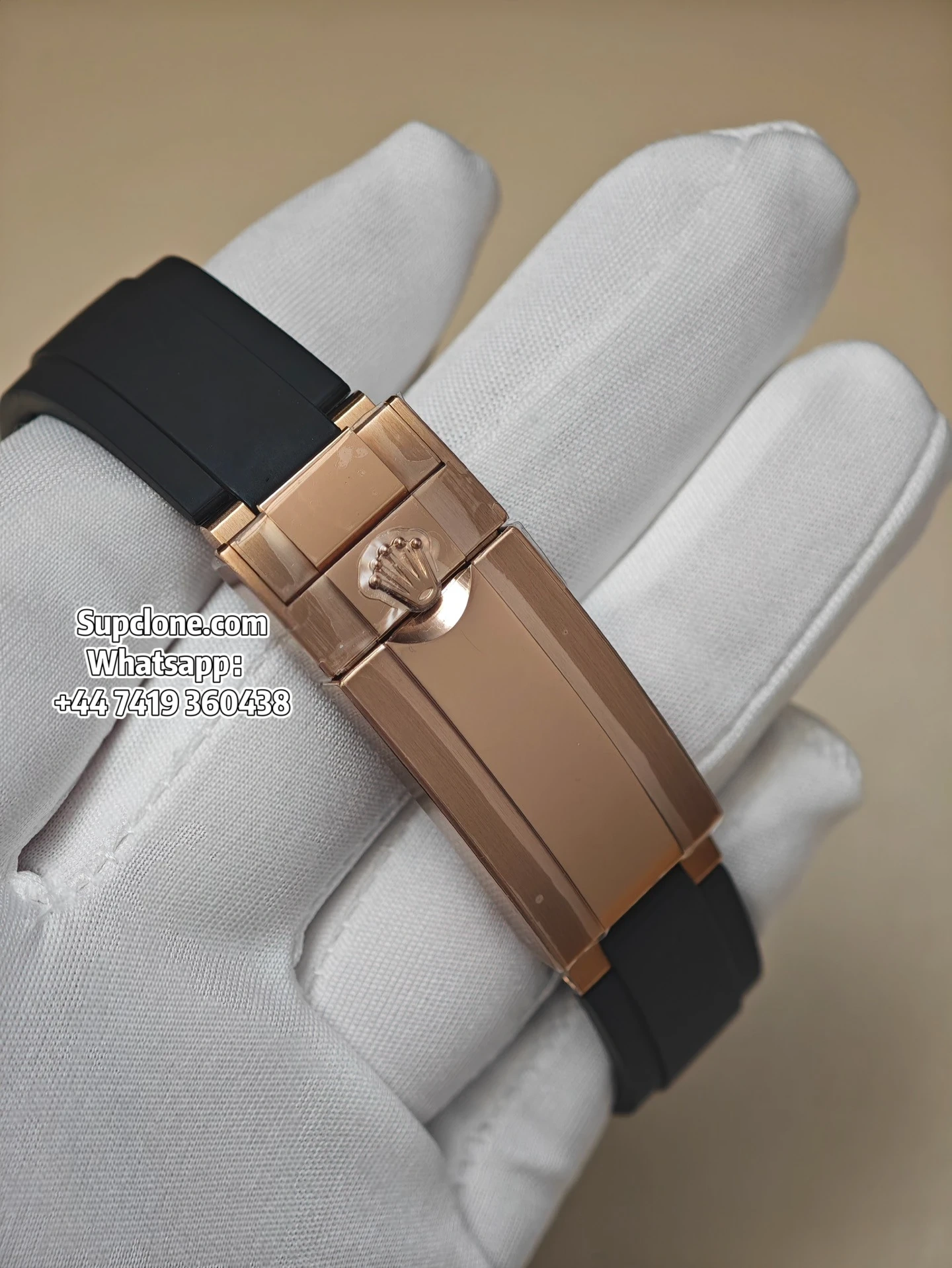 Rolex Super Clone Watches Yacht Master 18k Rose Gold m126655-0002 3235 Movement