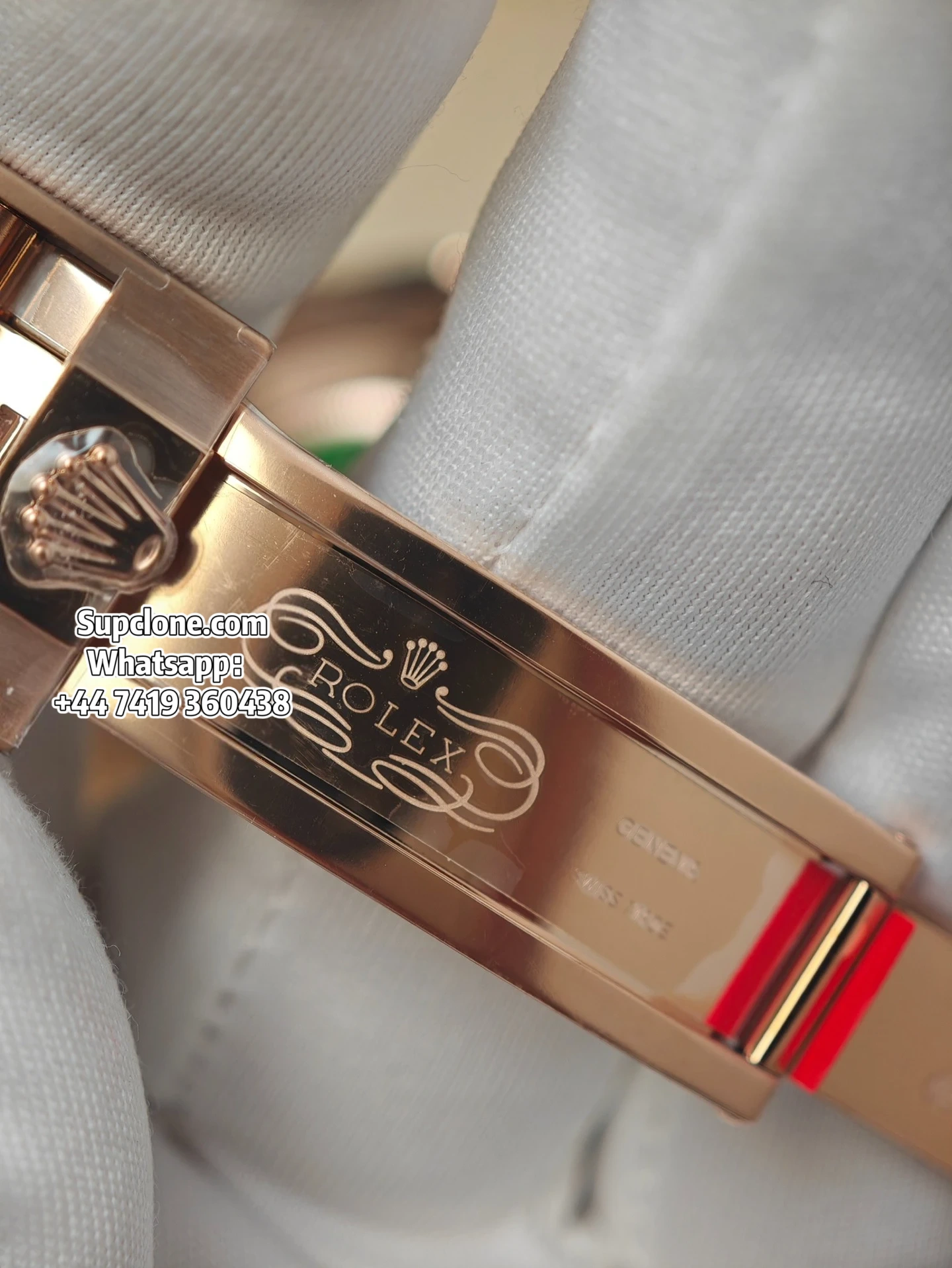 Rolex Super Clone Watches Yacht Master 18k Rose Gold m126655-0002 3235 Movement