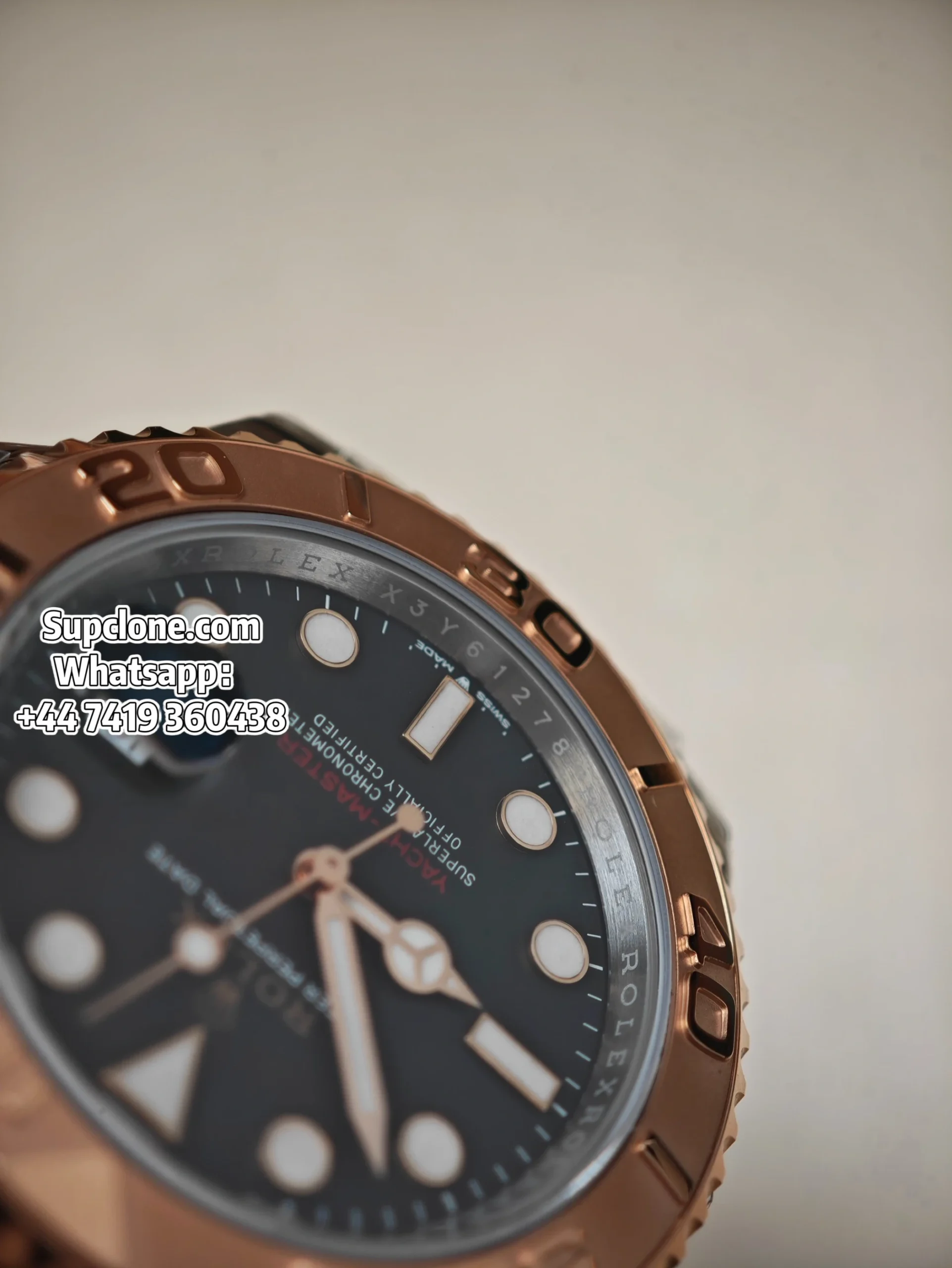 Rolex Super Clone Watches Yacht Master Rose Gold Black Dial M126621-0002 3235 Movement (17) Rolex Super Clone Watches Yacht Master Rose Gold Black Dial M126621-0002 3235 Movement