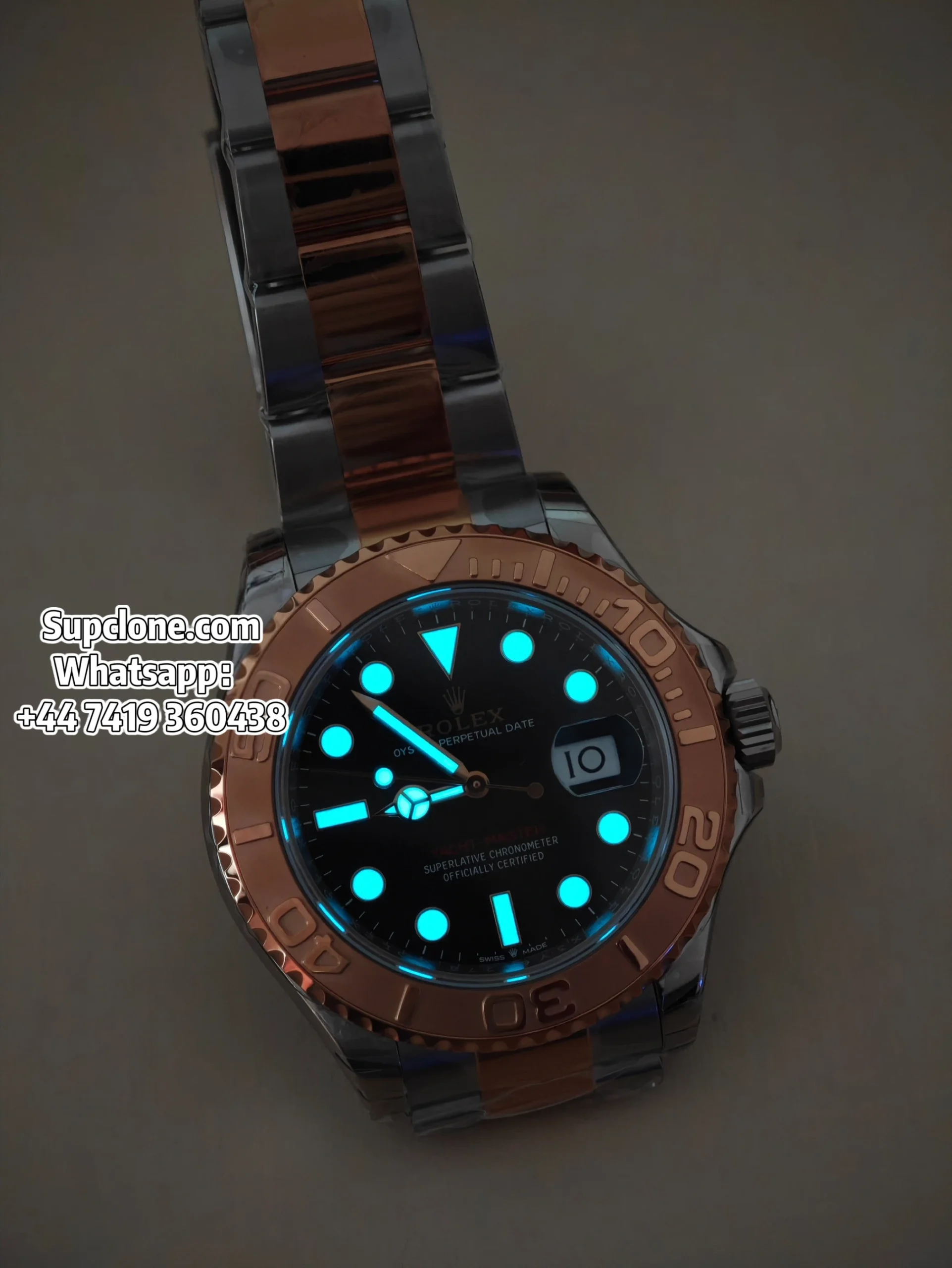 Rolex Super Clone Watches Yacht Master Rose Gold Black Dial M126621-0002 3235 Movement (18) Rolex Super Clone Watches Yacht Master Rose Gold Black Dial M126621-0002 3235 Movement