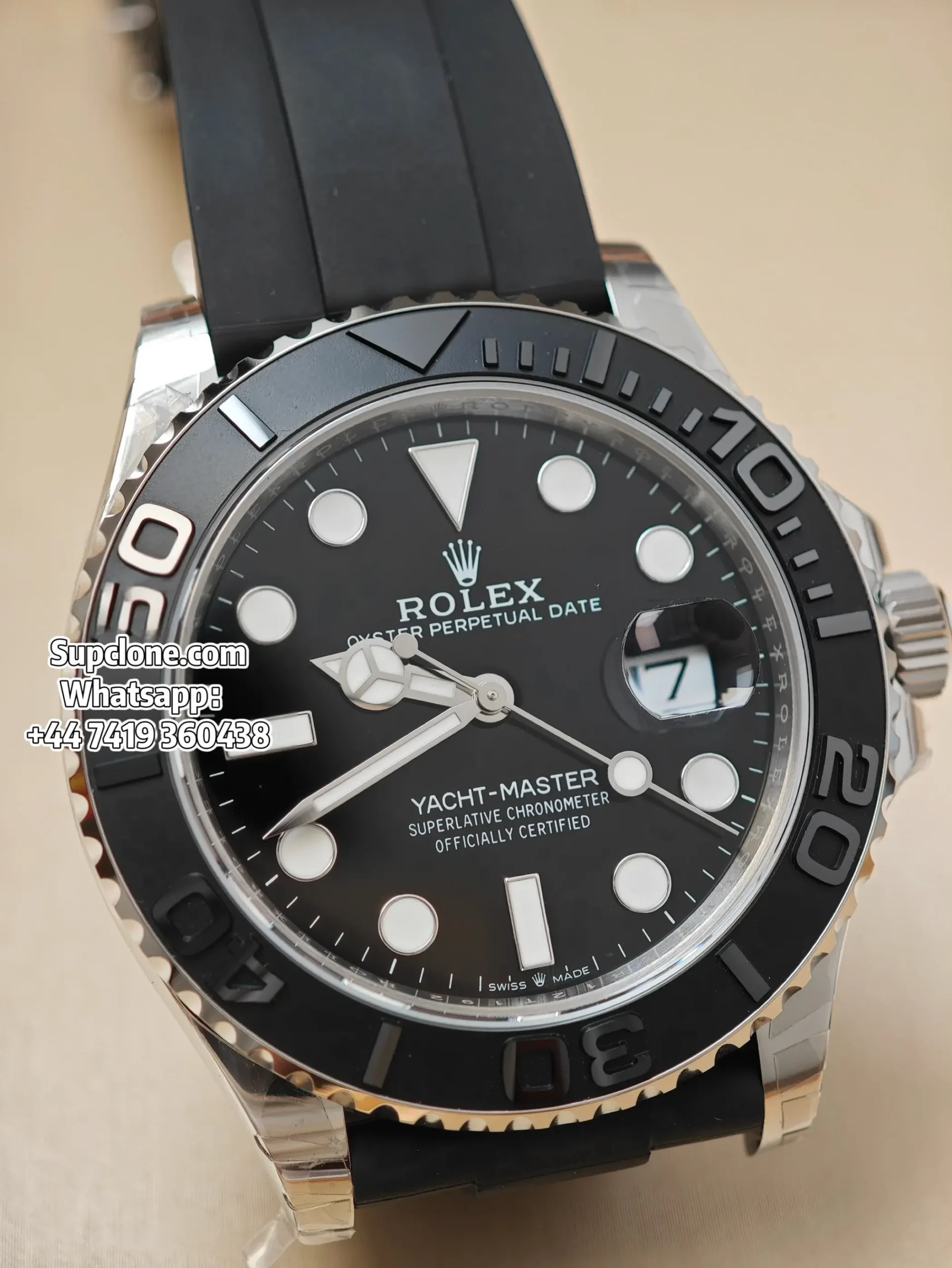 Rolex Super Clone Watches Yacht Master White Gold 226659 3235 Movement (13) Rolex Super Clone Watches Yacht Master White Gold 226659 3235 Movement