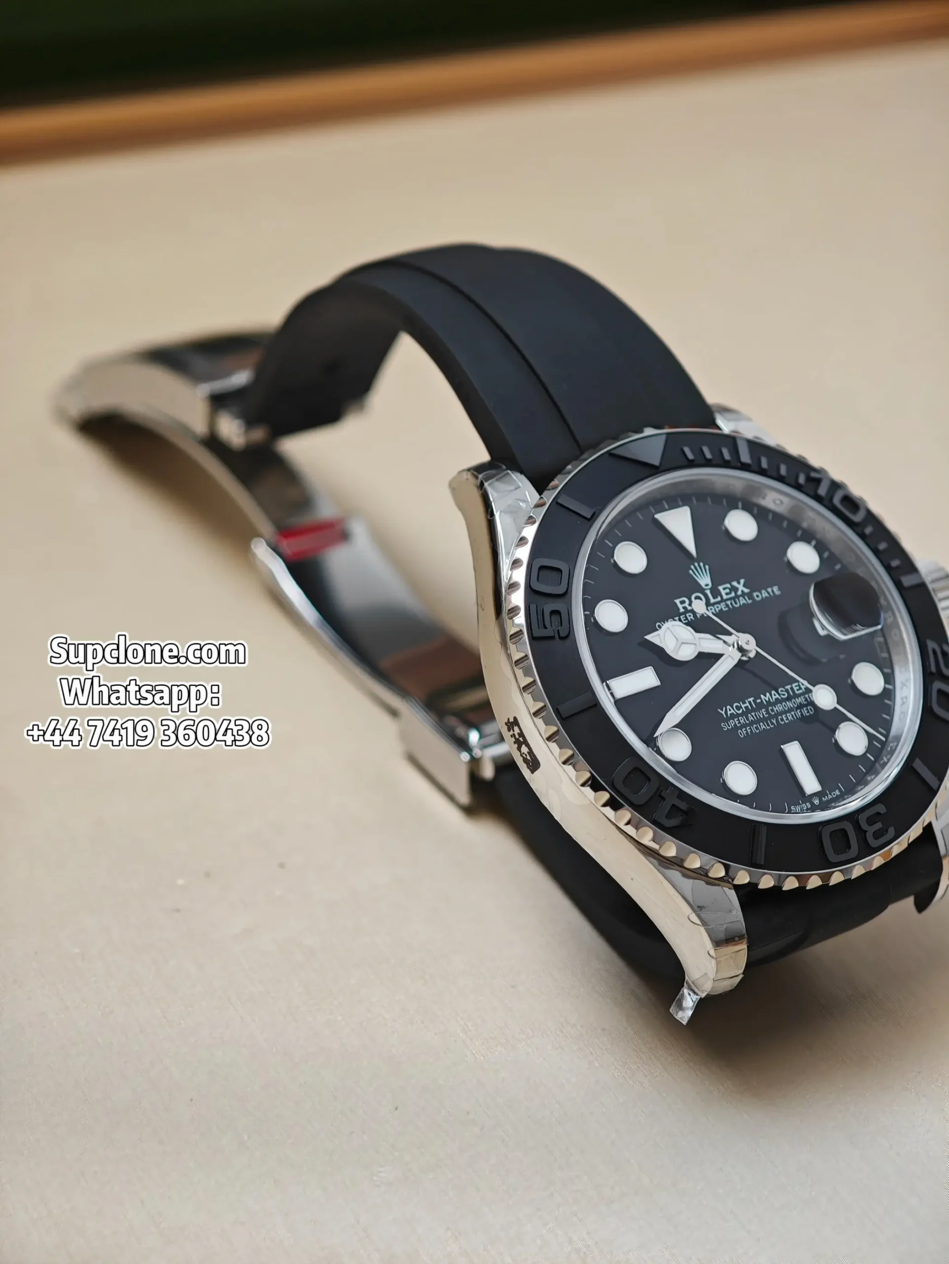 Rolex Super Clone Watches Yacht Master White Gold 226659 3235 Movement (14) Rolex Super Clone Watches Yacht Master White Gold 226659 3235 Movement