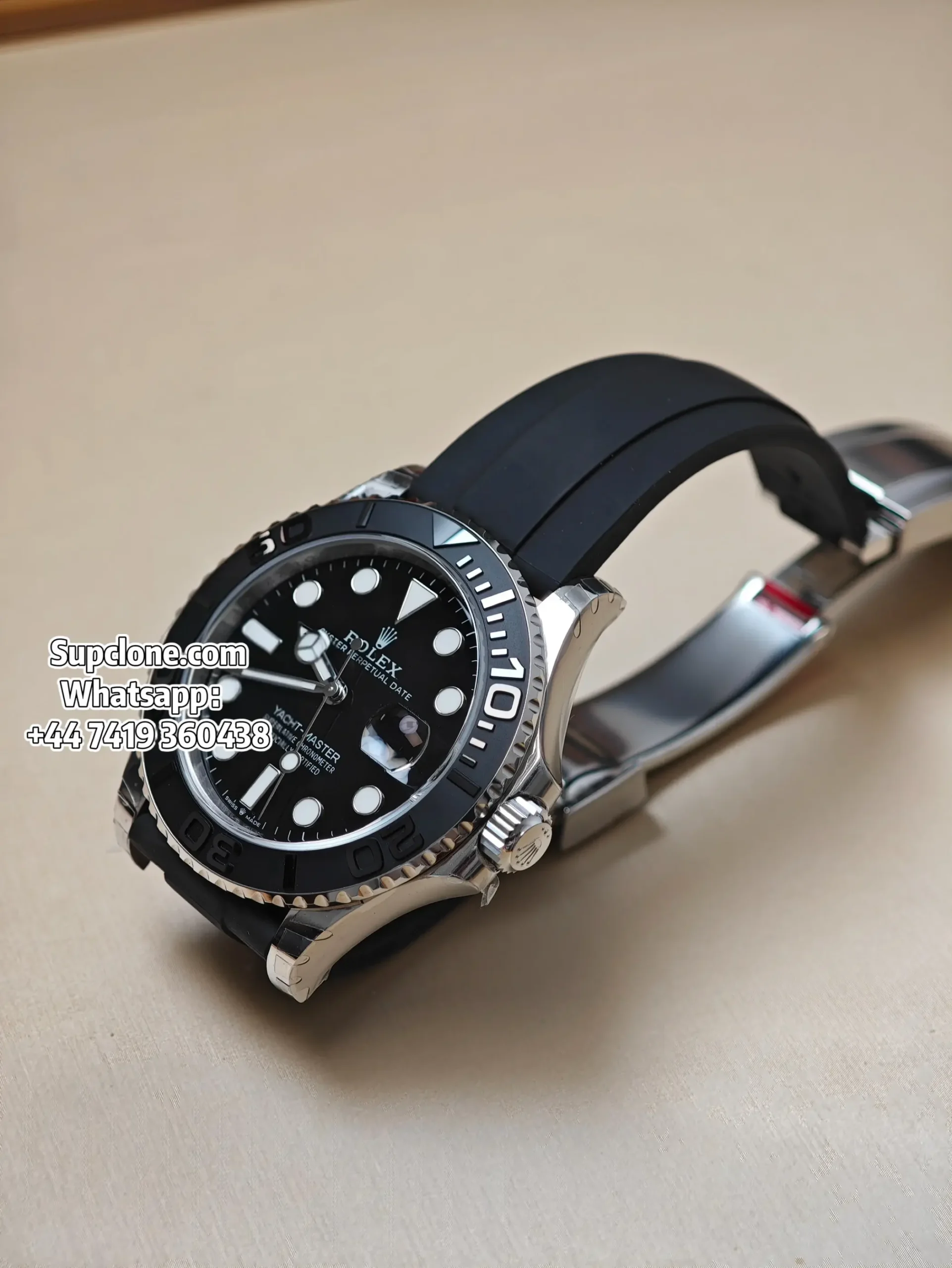 Rolex Super Clone Watches Yacht Master White Gold 226659 3235 Movement (15) Rolex Super Clone Watches Yacht Master White Gold 226659 3235 Movement