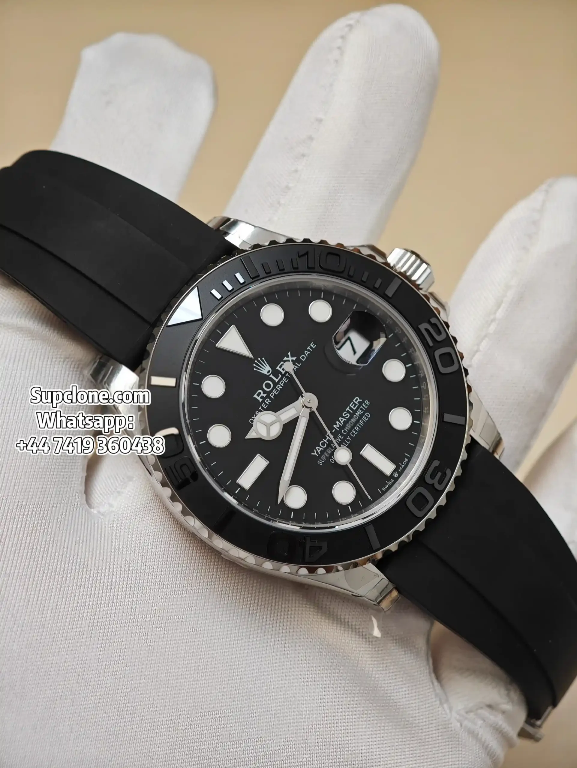 Rolex Super Clone Watches Yacht Master White Gold 226659 3235 Movement (16) Rolex Super Clone Watches Yacht Master White Gold 226659 3235 Movement