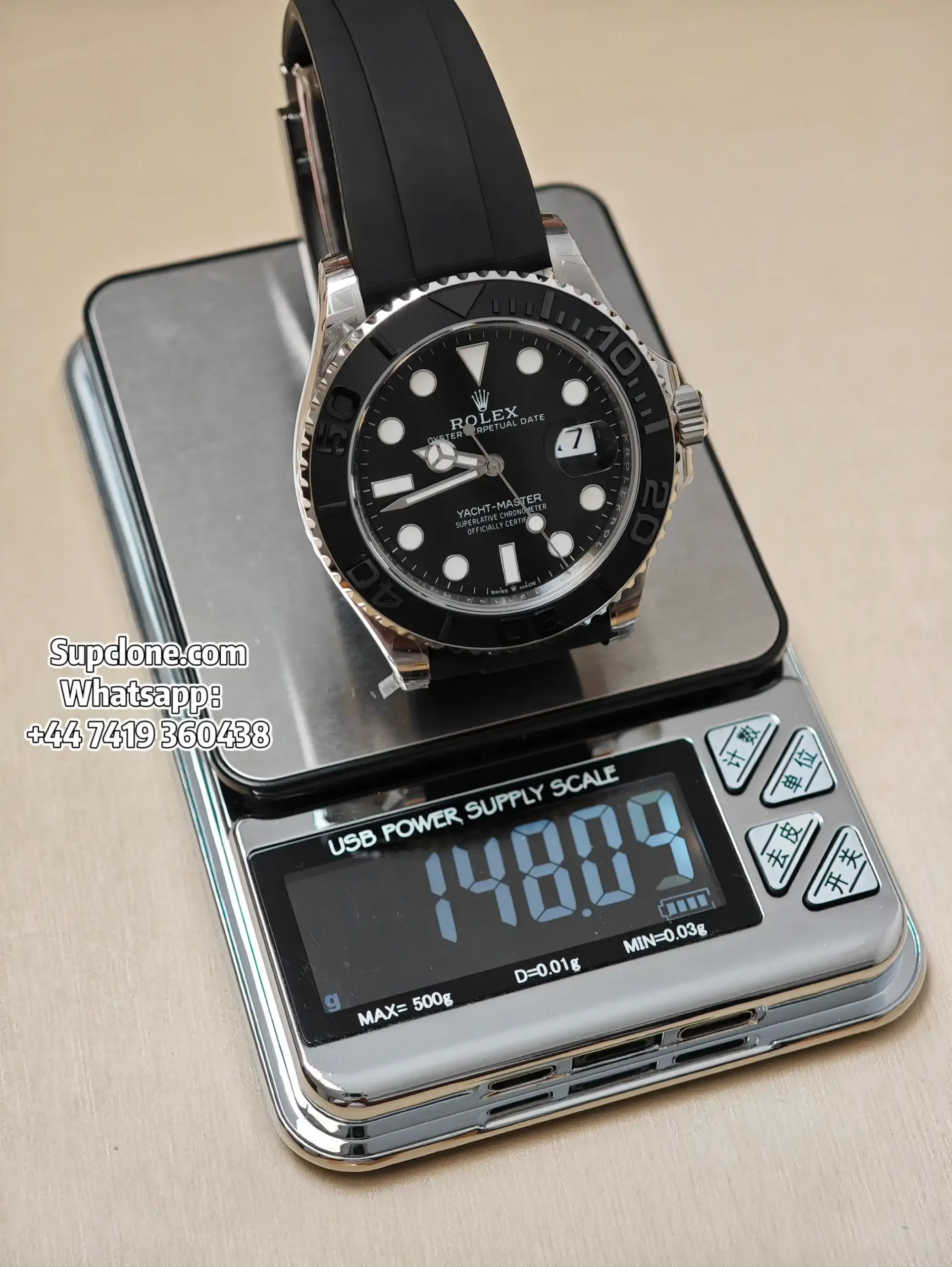 Rolex Super Clone Watches Yacht Master White Gold 226659 3235 Movement (20) Rolex Super Clone Watches Yacht Master White Gold 226659 3235 Movement