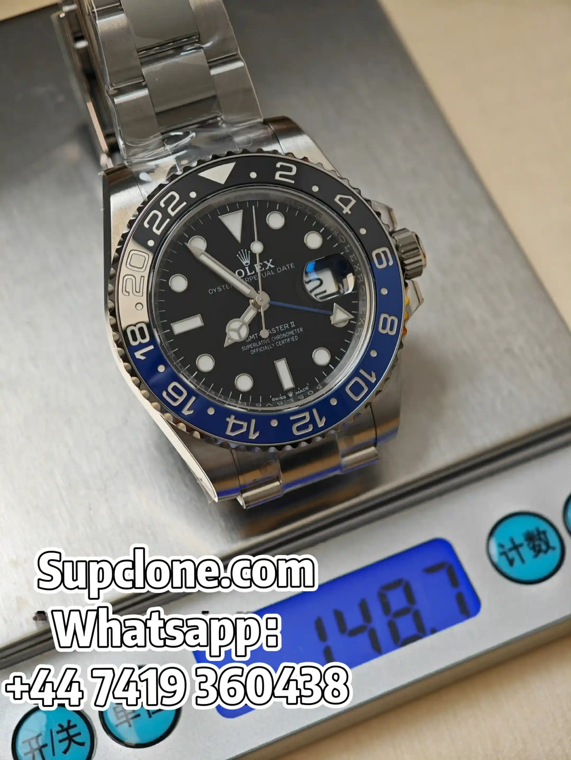 Super-Clone-Rolex-Batman-GMT-Master-II