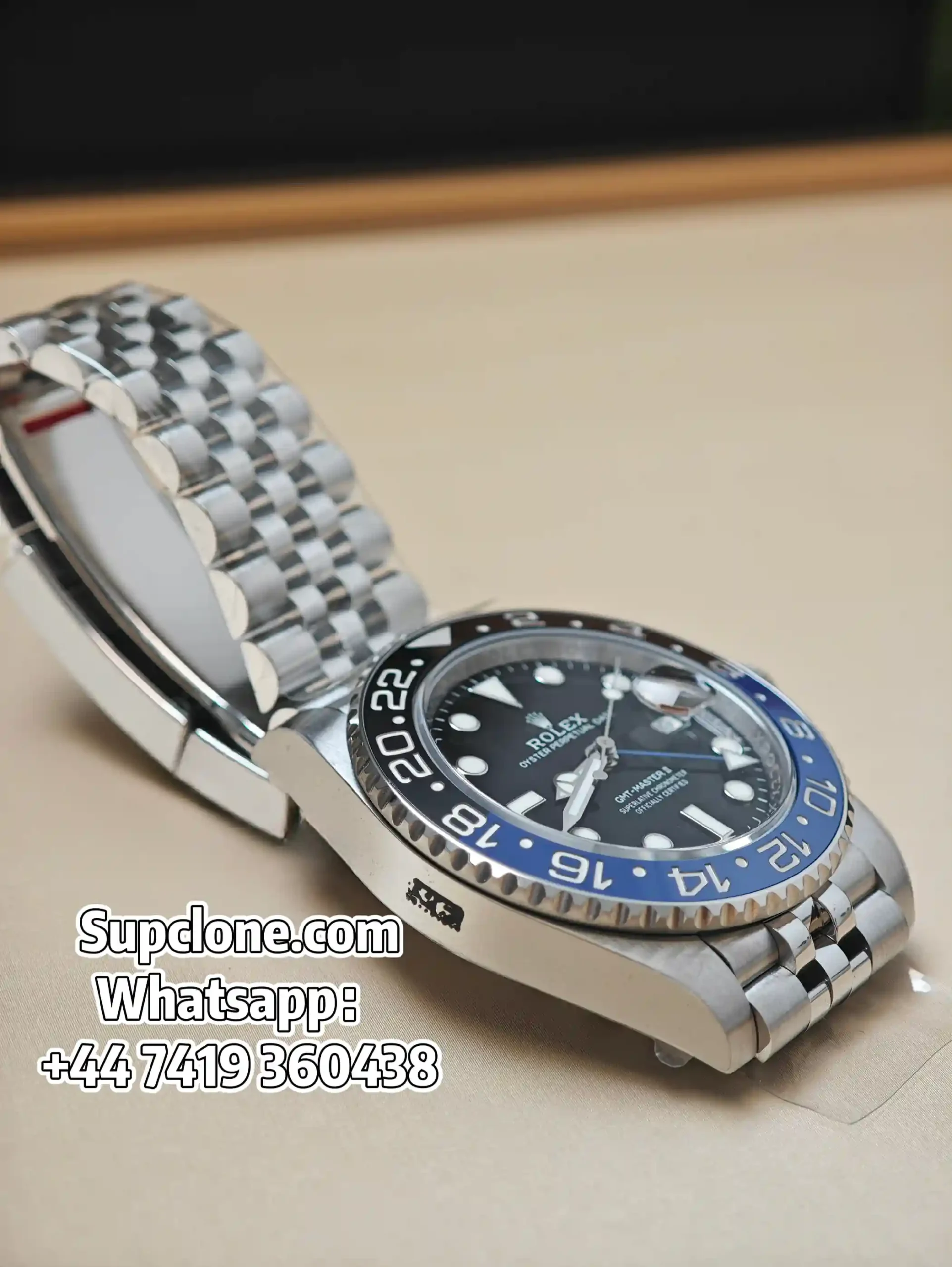 Super-Clone-Rolex-GMT-Master-II-Batgirl