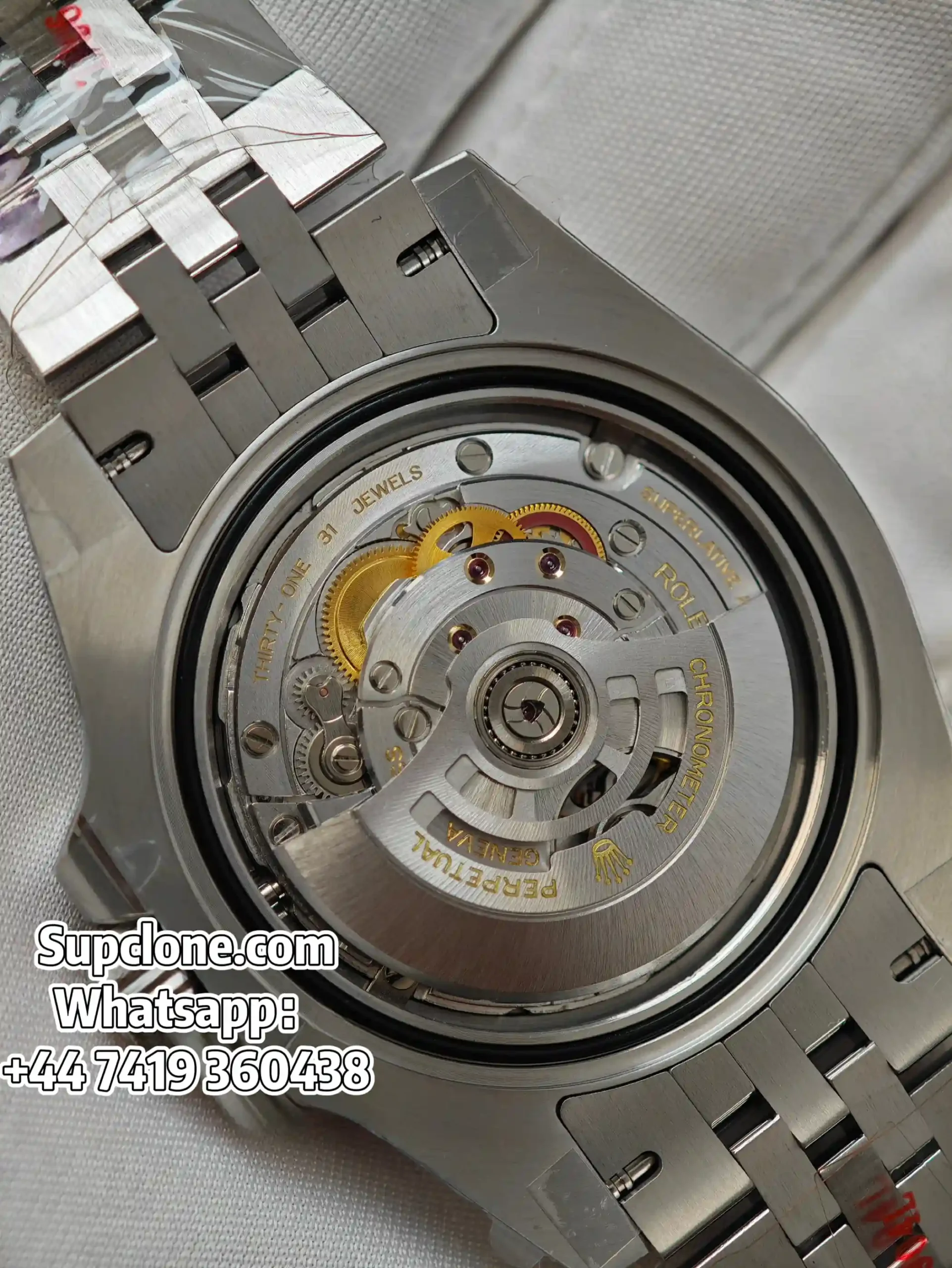 Super Clone Rolex GMT-Master II Bruce Wayne Movement 3285