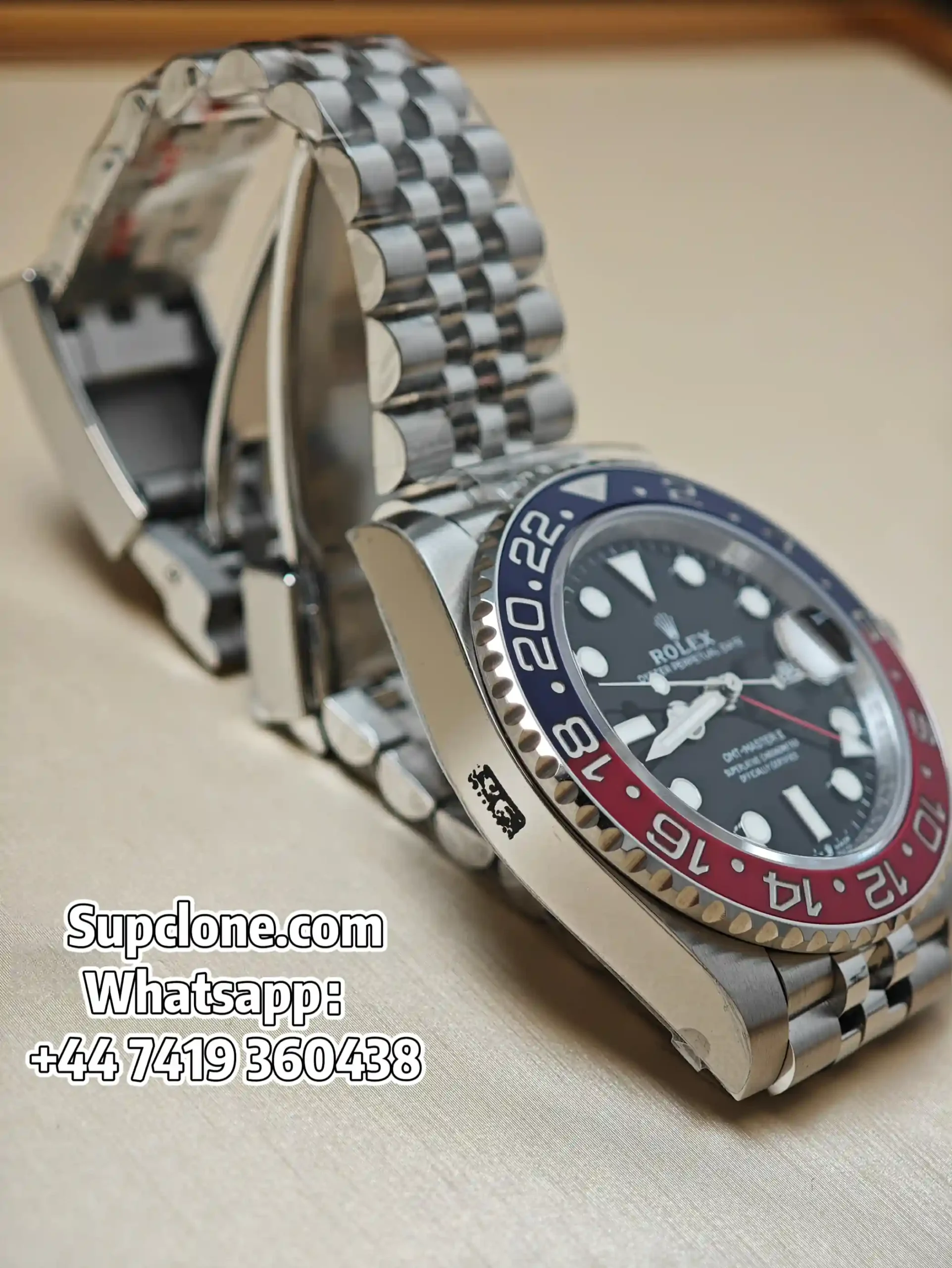 Super Clone Rolex GMT-Master II Pepsi