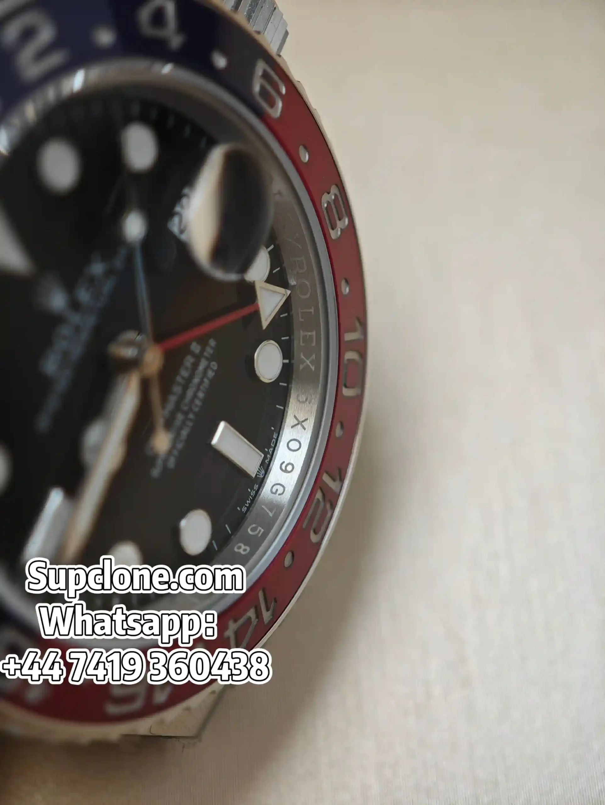 Super Clone Rolex GMT-Master II Pepsi