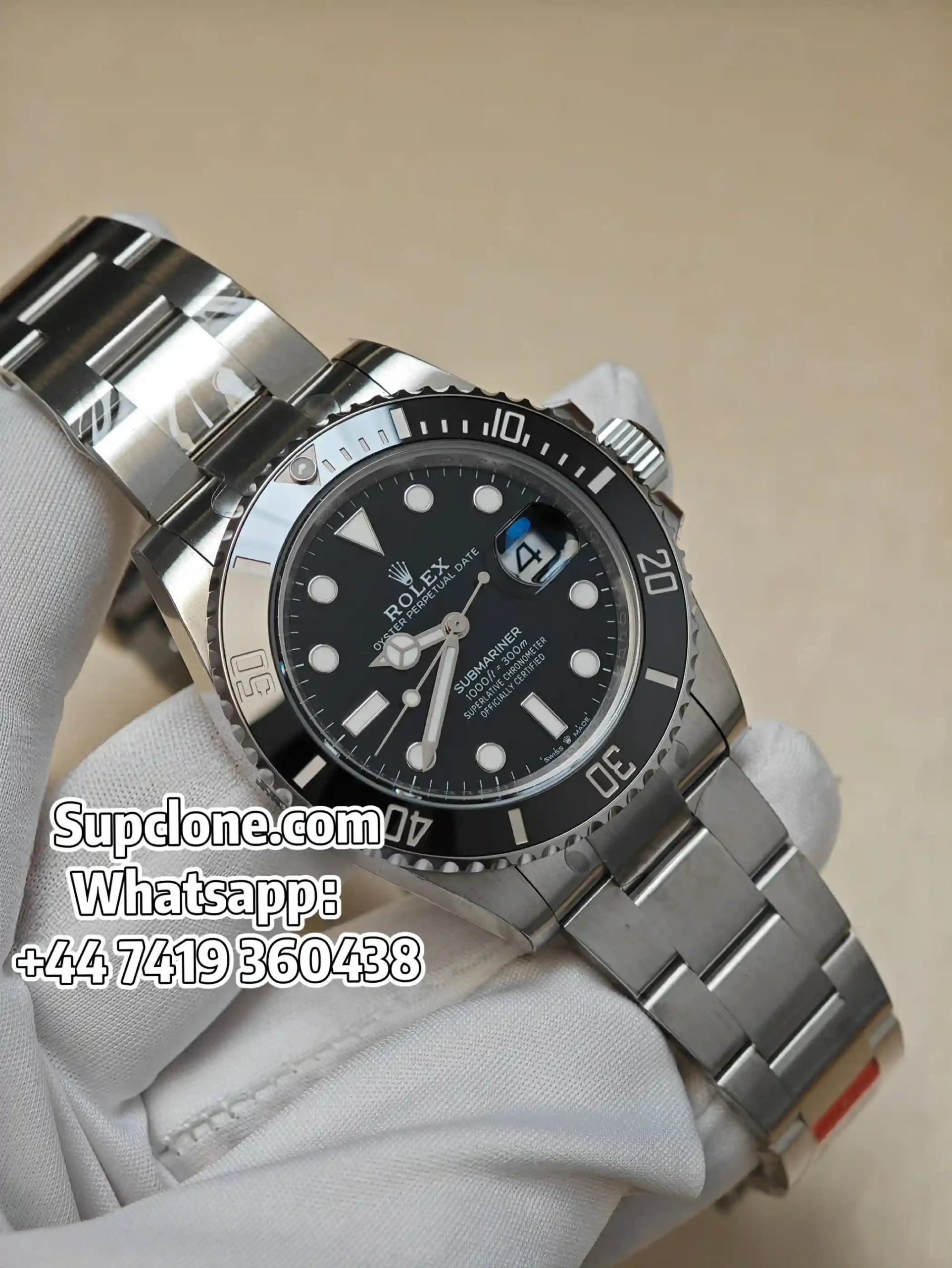 Super Clone Submariner Black Dial 41mm