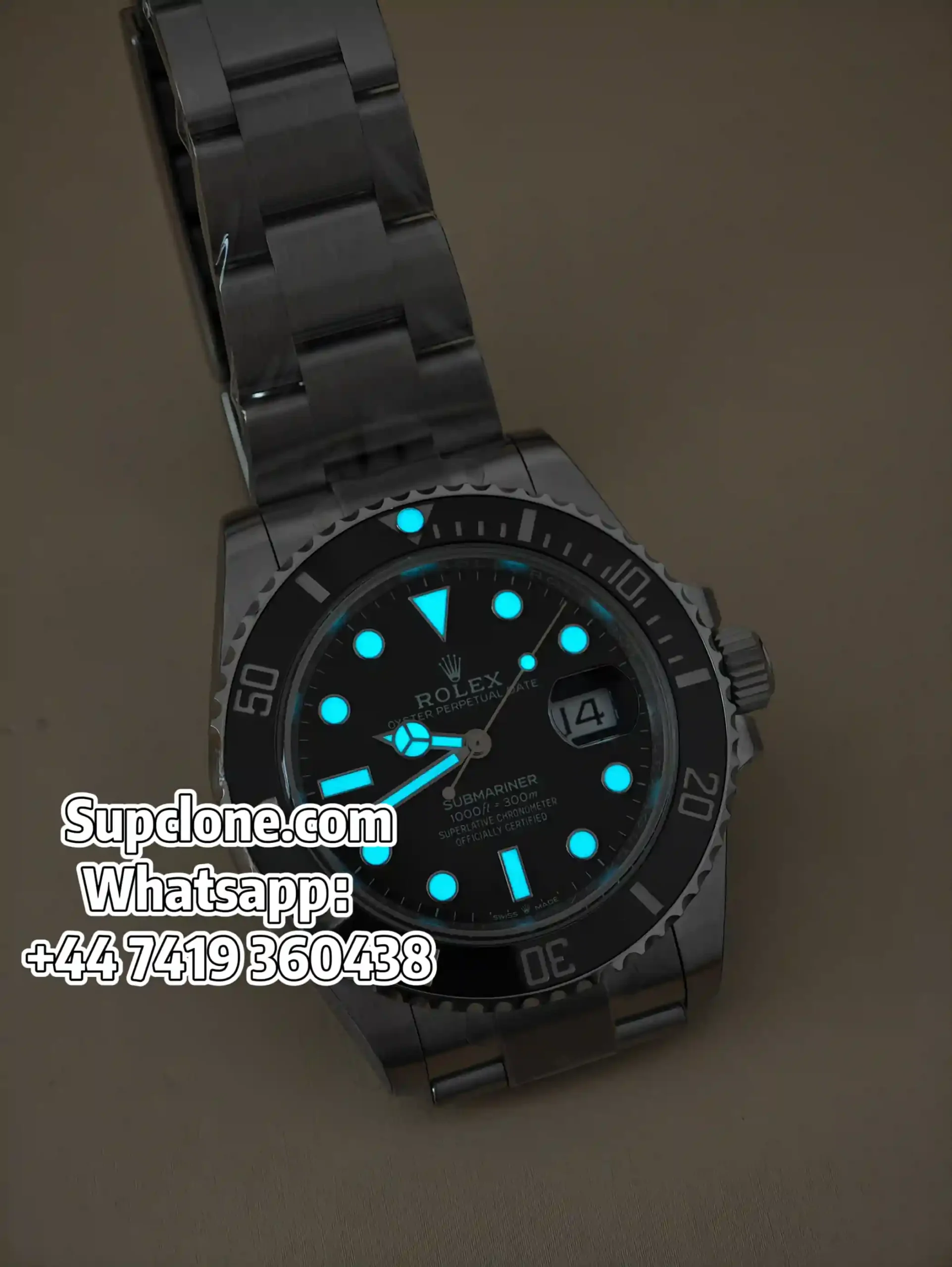 Super Clone Submariner Black Dial 41mm