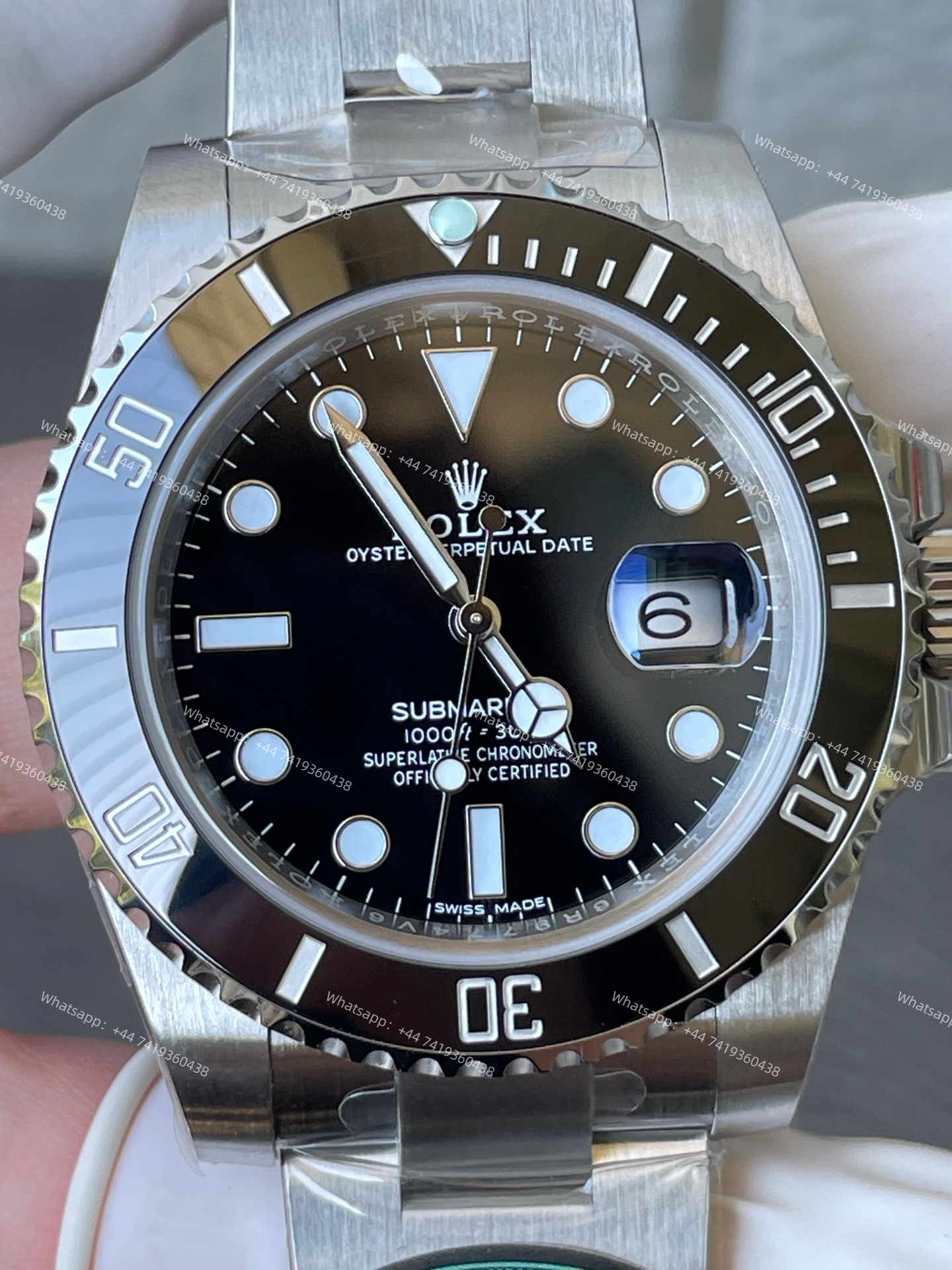 Rolex Submariner m116610LN black Dial 3135 Movement 40mm Best Super Clone
