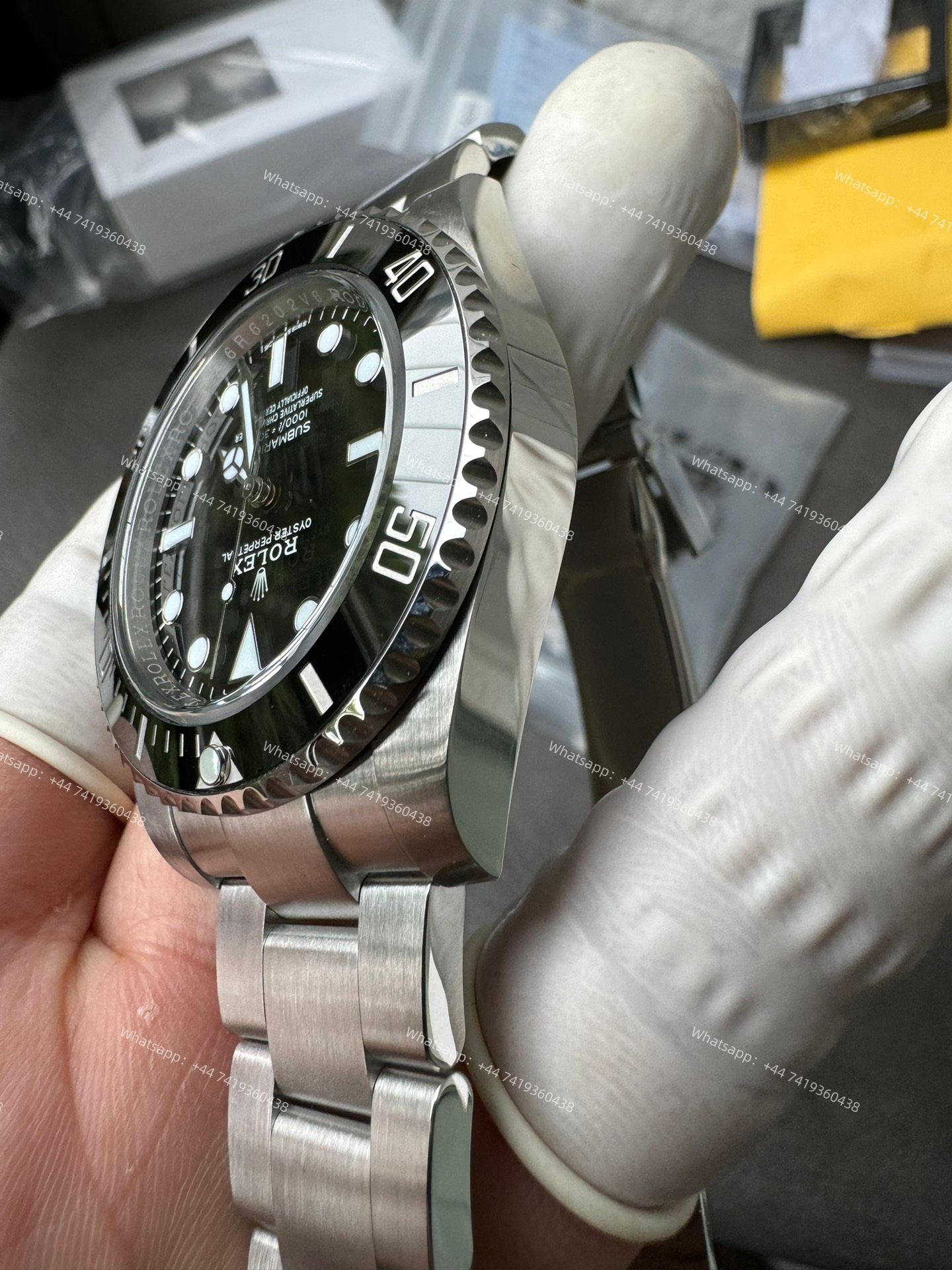 Rolex Submariner Black Dial No Date 124060-0001 3230 Movement 41mm Best Super Clone
