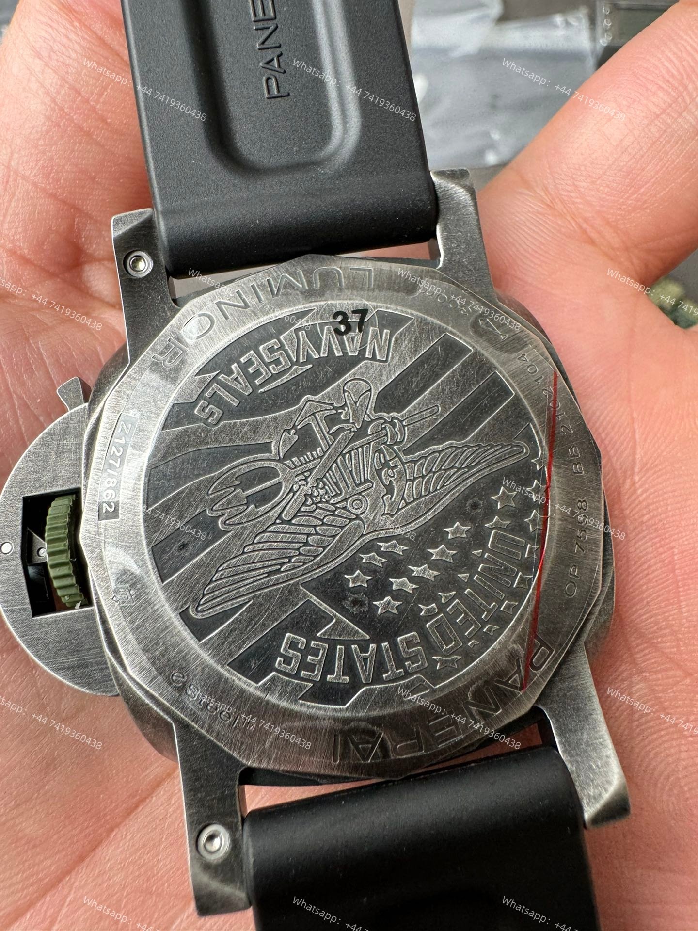 Panerai PAM01412 Super Clone Luminor Navy Seals 44mm