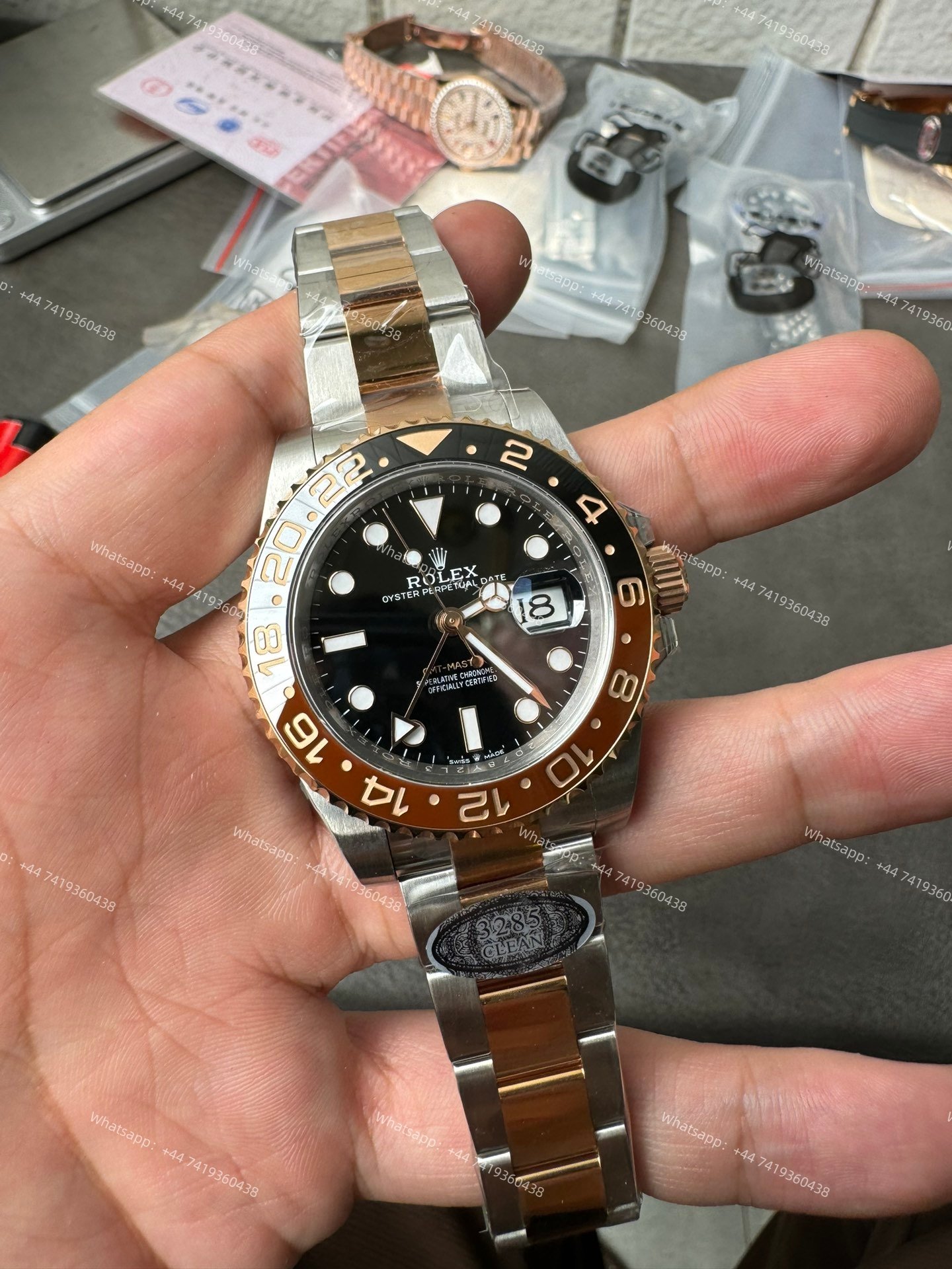 Rolex Rootbeer GMT Master II 1:1 Replica – M126711CHNR Oyster 3285 Movement Super Clone Watch
