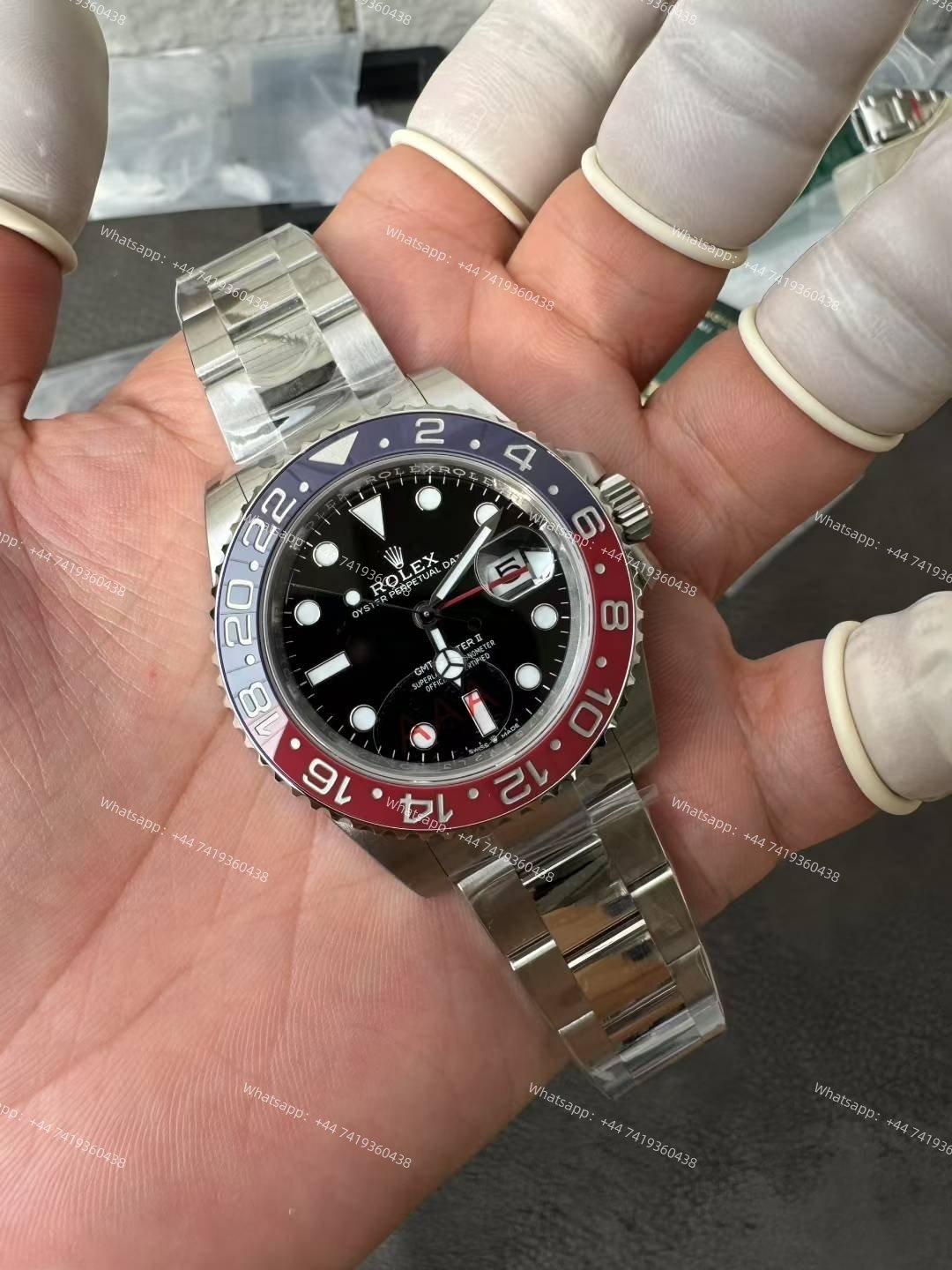 Rolex Pepsi GMT Master II 1:1 Replica – M126710BLRO Oyster 3285 Movement Super Clone Watch