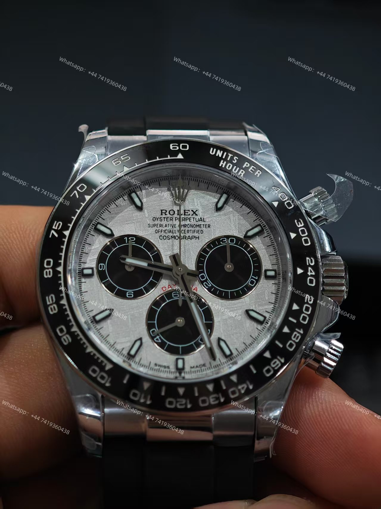 Rolex Super Clone Daytona M126519LN-0007 Meteorite Dial  4131 Movement
