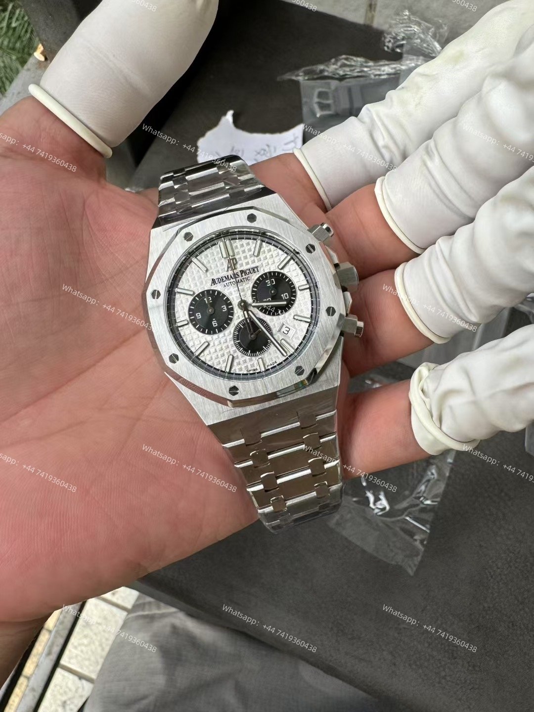 Audemars Piguet Super Clone Royal Oak White Dial 26331ST Chronograph 41mm