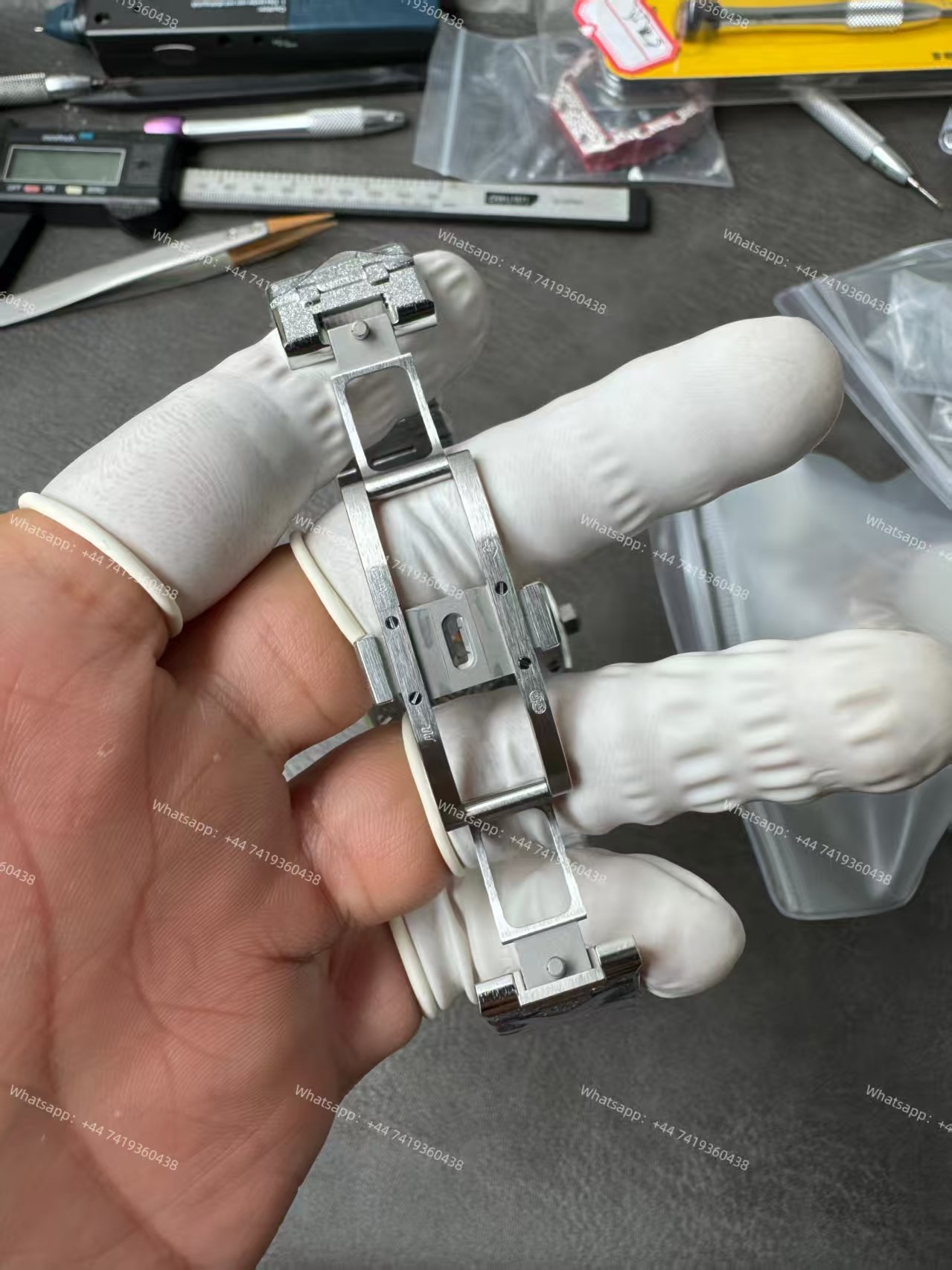 Audemars Piguet Super Clone Royal Oak 15407 Frosted Gold Skeleton Dial 41MM