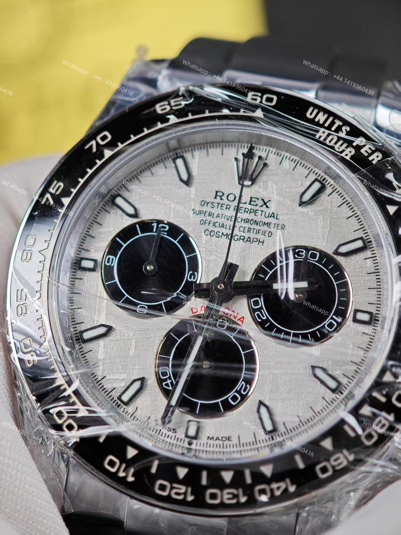 Rolex Super Clone Daytona M126519LN-0007 Meteorite Dial  4131 Movement