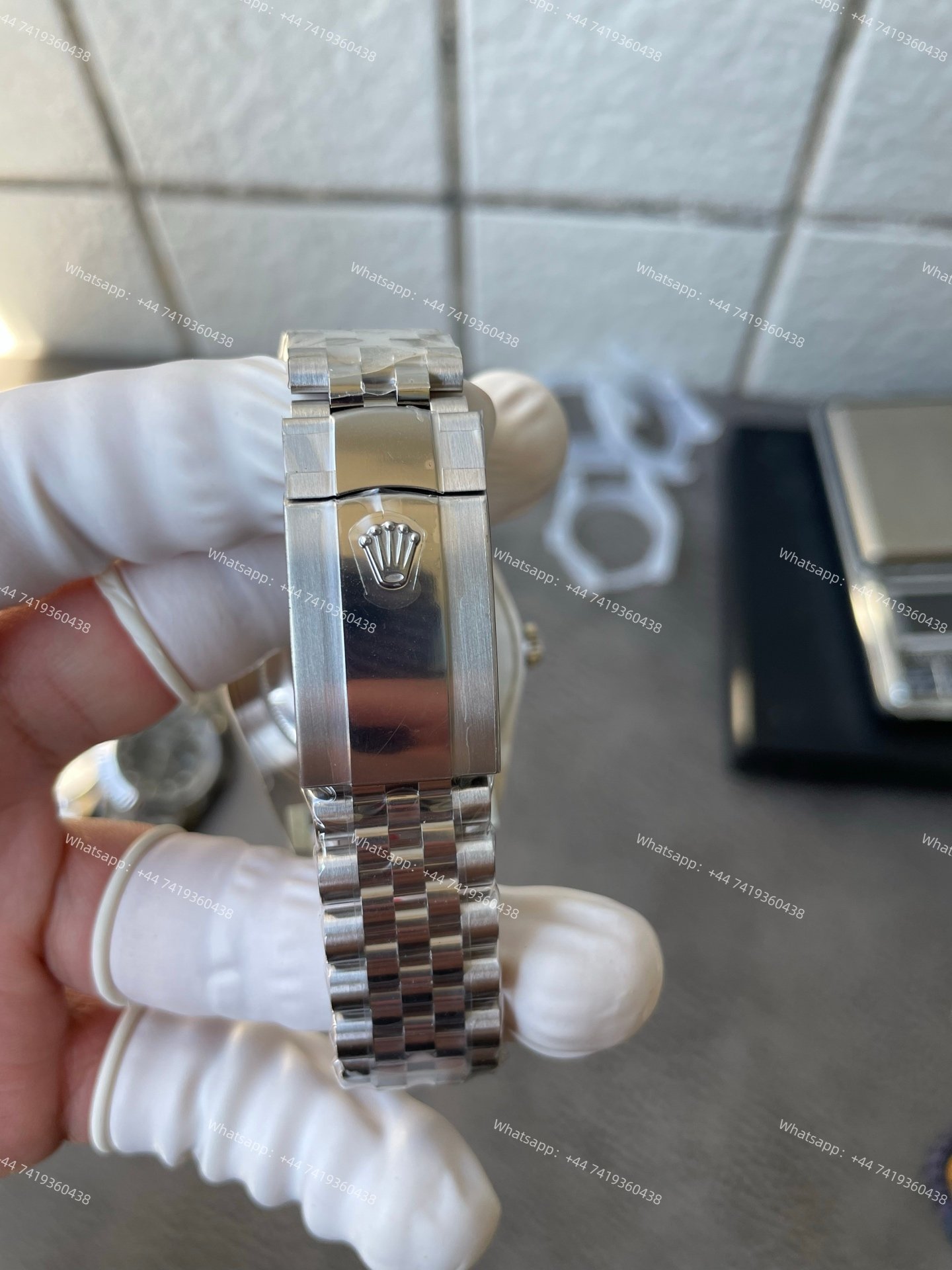 Rolex Datejust M126334 1:1 Replica Grey Roman Dial Jubilee 41MM 3235 Movement Super Clone Watch