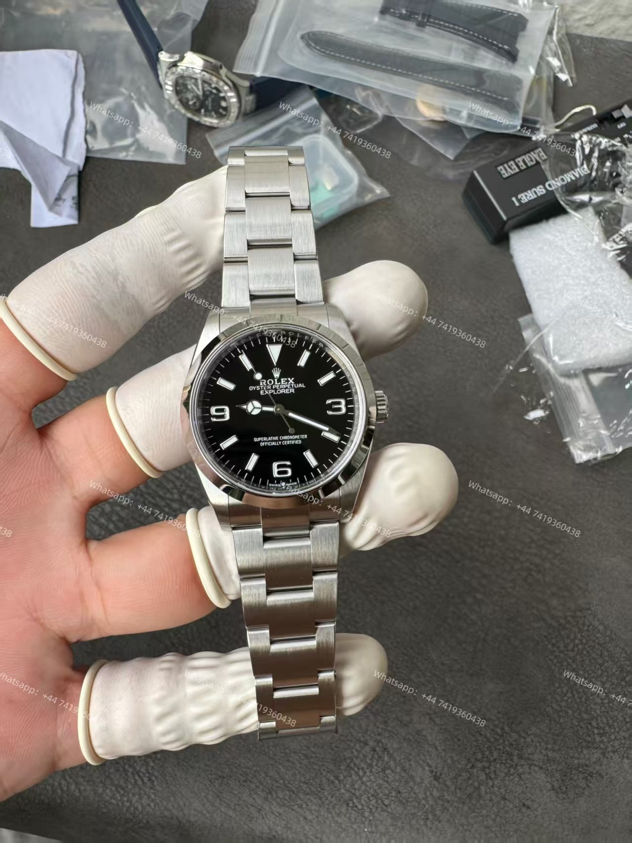 Rolex Explorer M124270-0001 1:1 Replica Black Dial 36MM 3230 Movement Super Clone Watch