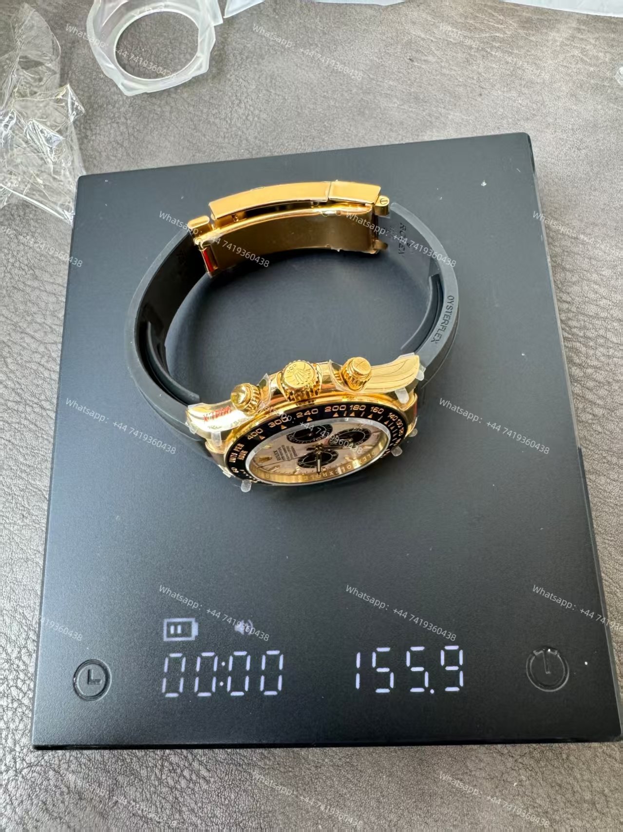 Rolex Super Clone Daytona M126518LN-0016 18K Gold Meteorite Dial 4131 Movement