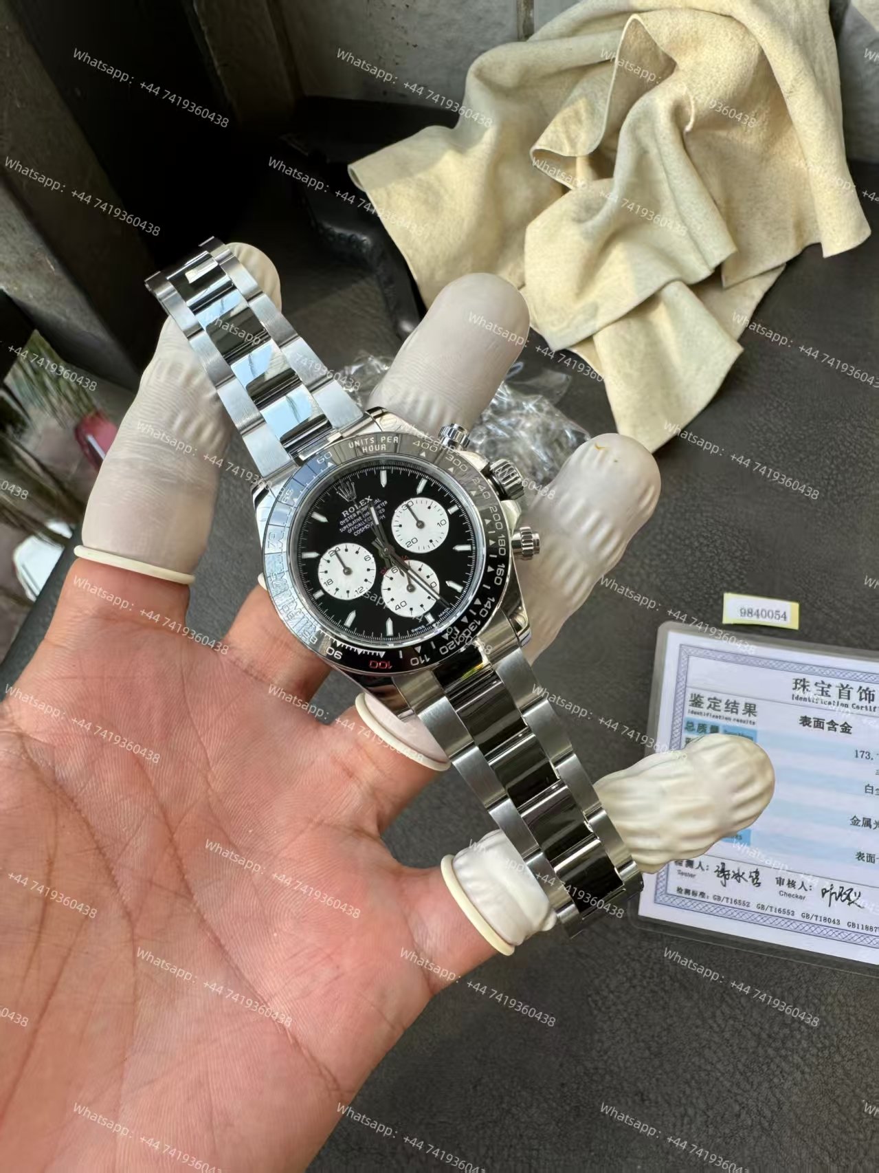 Rolex Super Clone Daytona Le Mans M126529LN Platinum 4132 Movement