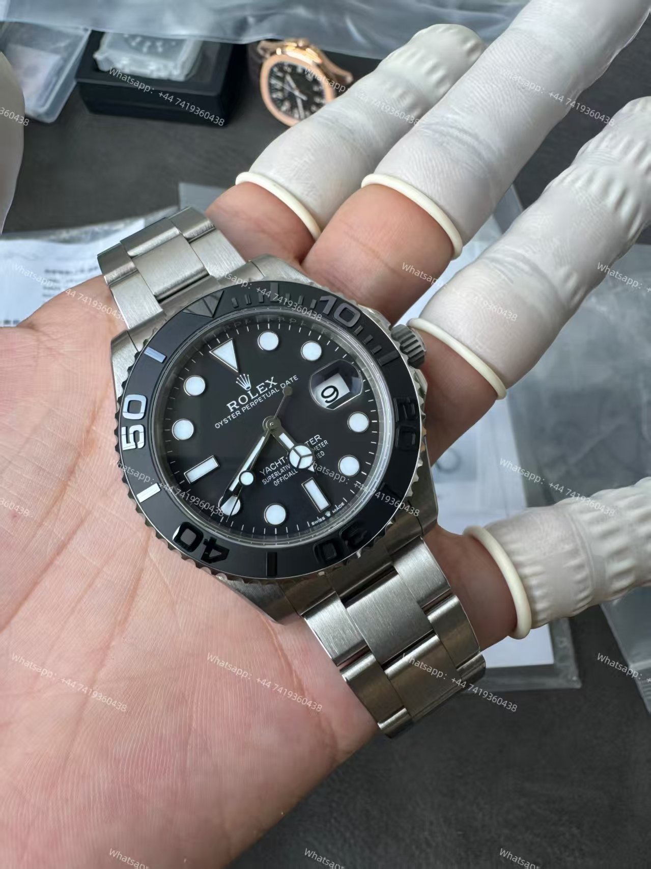 Rolex Yacht-Master M226627-0001 1:1 Replica 42MM Titanium 3235 Movement Super Clone Watch