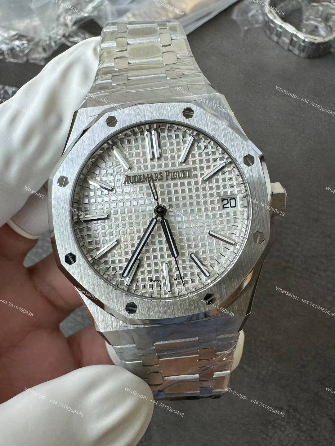 Audemars Piguet Super Clone Royal Oak 15510 White Dial 41MM