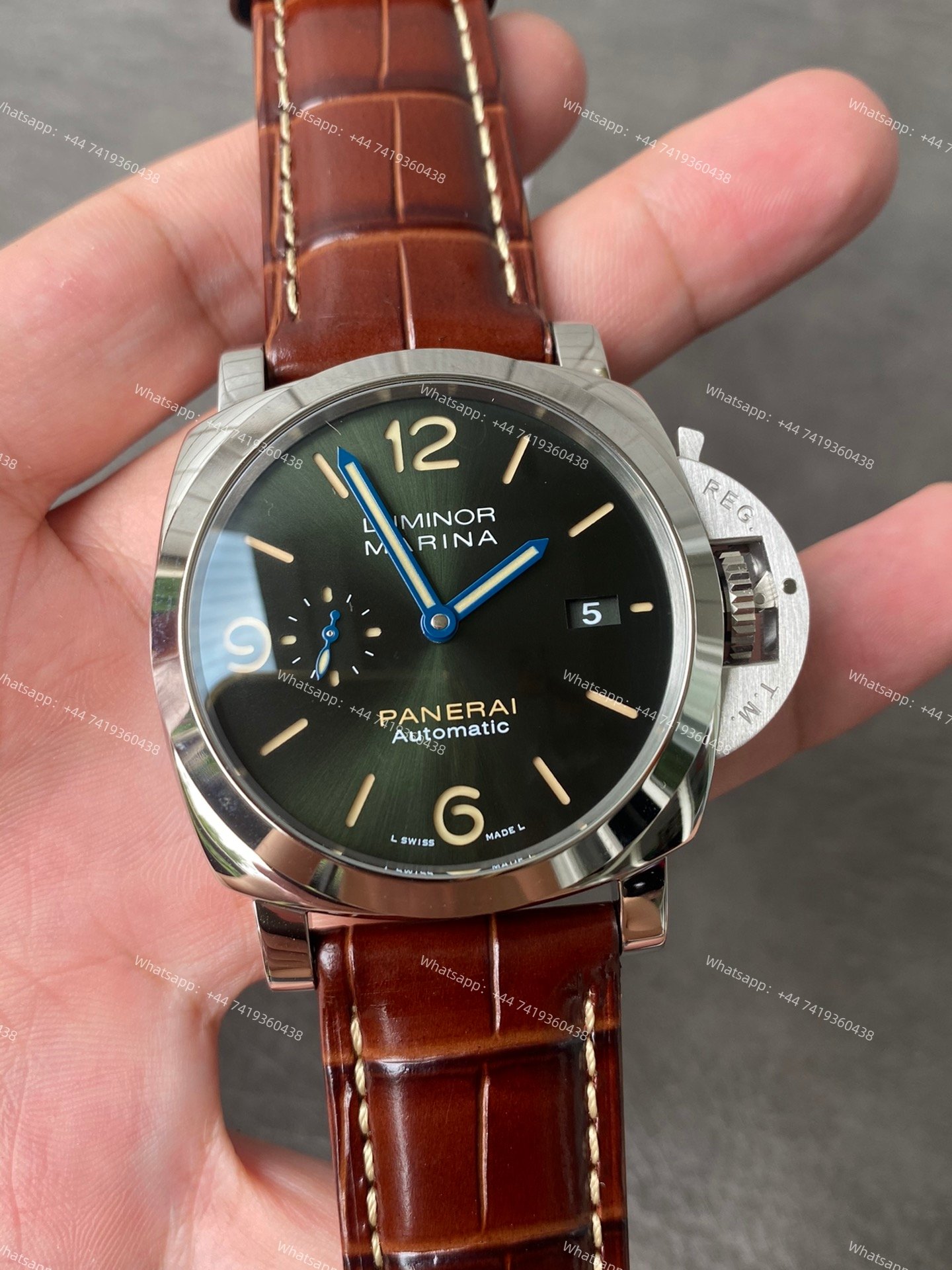 Panerai Super Clone Luminor Marina PAM01116 Green Dial 44MM