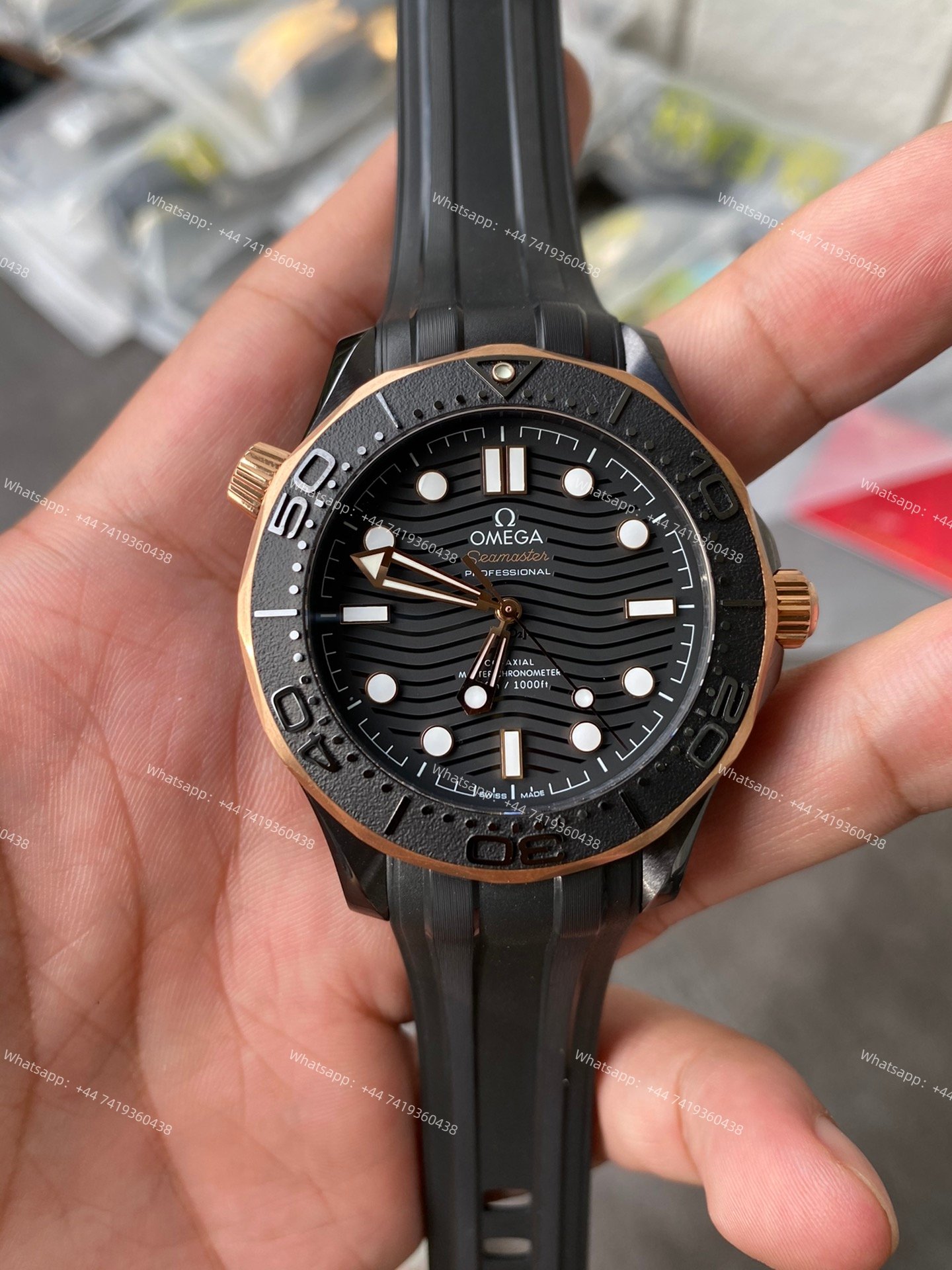 Omega Super Clone Seamaster Diver 300M 43.5MM 210.62.44.20.01.001