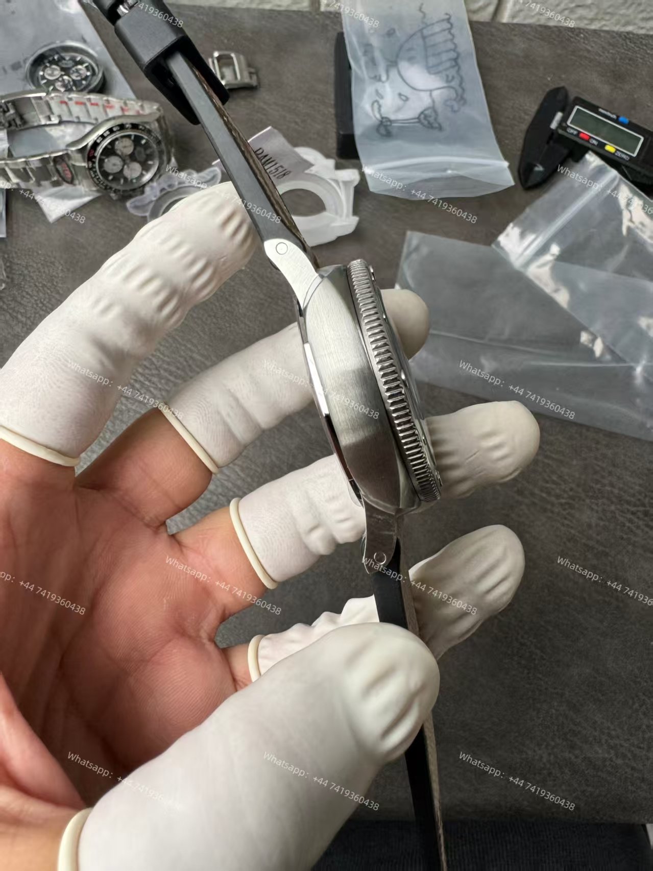 Panerai Super Clone Submersible PAM01518 Navy SEALs 44MM Black & Gray Gradient Dial