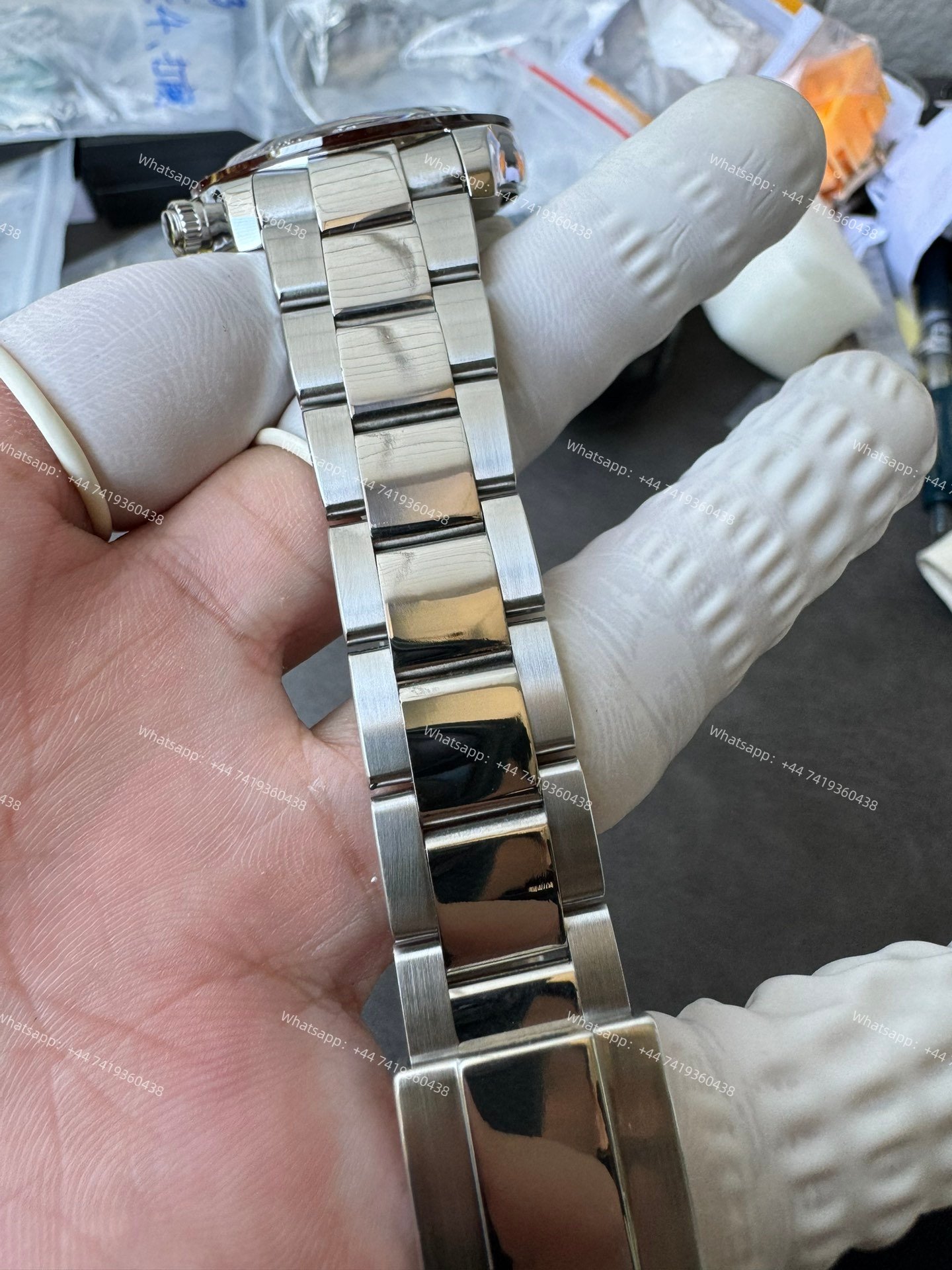 Rolex Daytona M116506-0002 Ice Blue Dial 1:1 Replica Watch – Platinum Tone Super Clone 4130